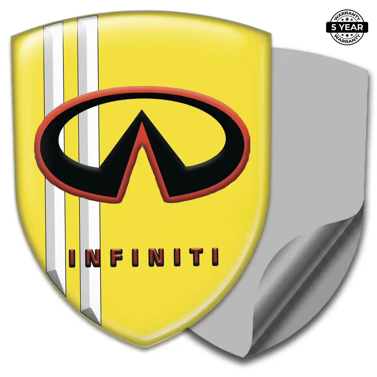 Infiniti 3D Emblem Sticker Elite Finish