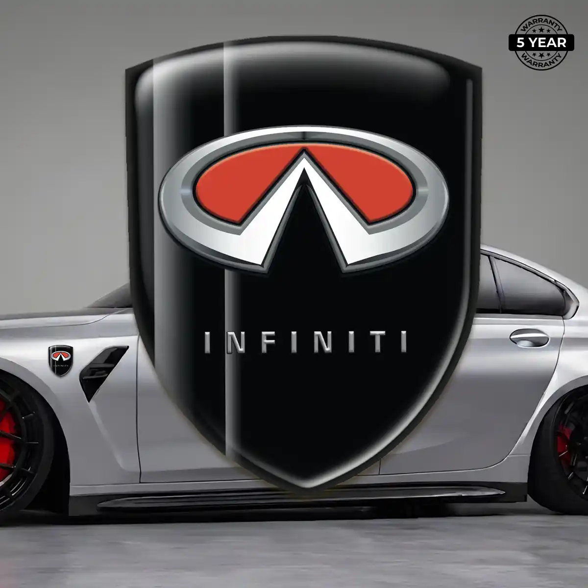 Infiniti 3D Emblem Sticker Noble Edition