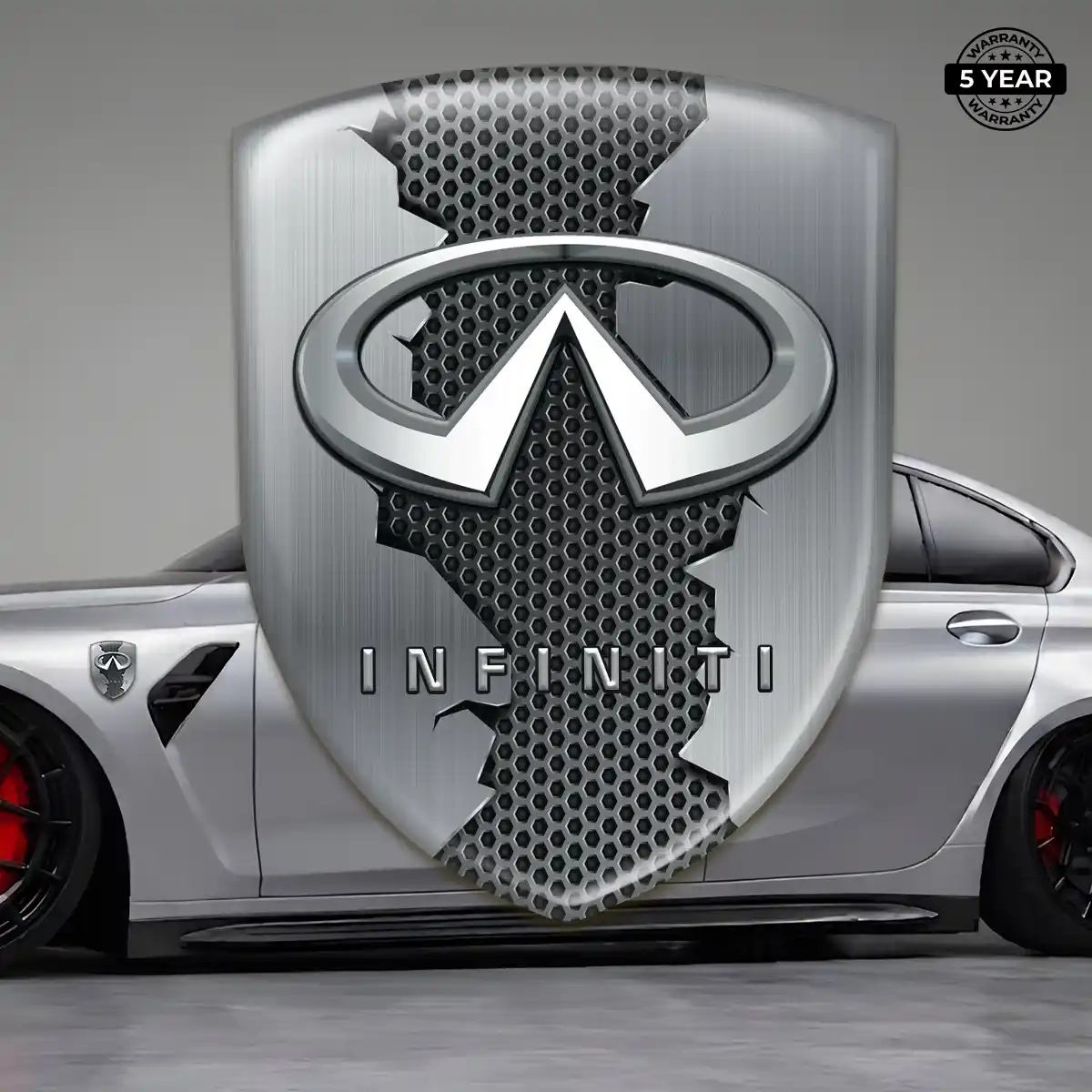 Infiniti 3D Emblem Sticker Opulent Line