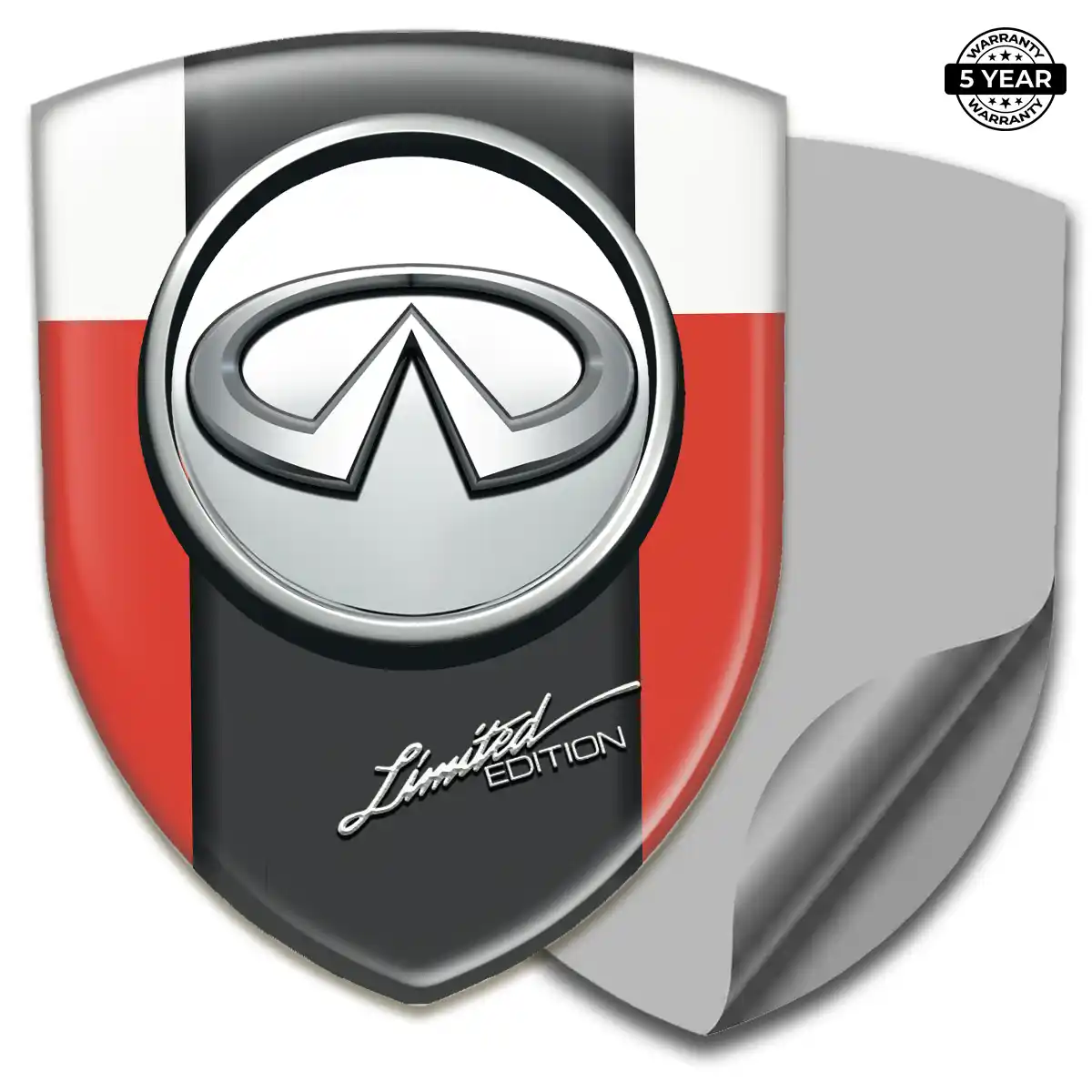 Infiniti 3D Emblem Sticker Outer Style
