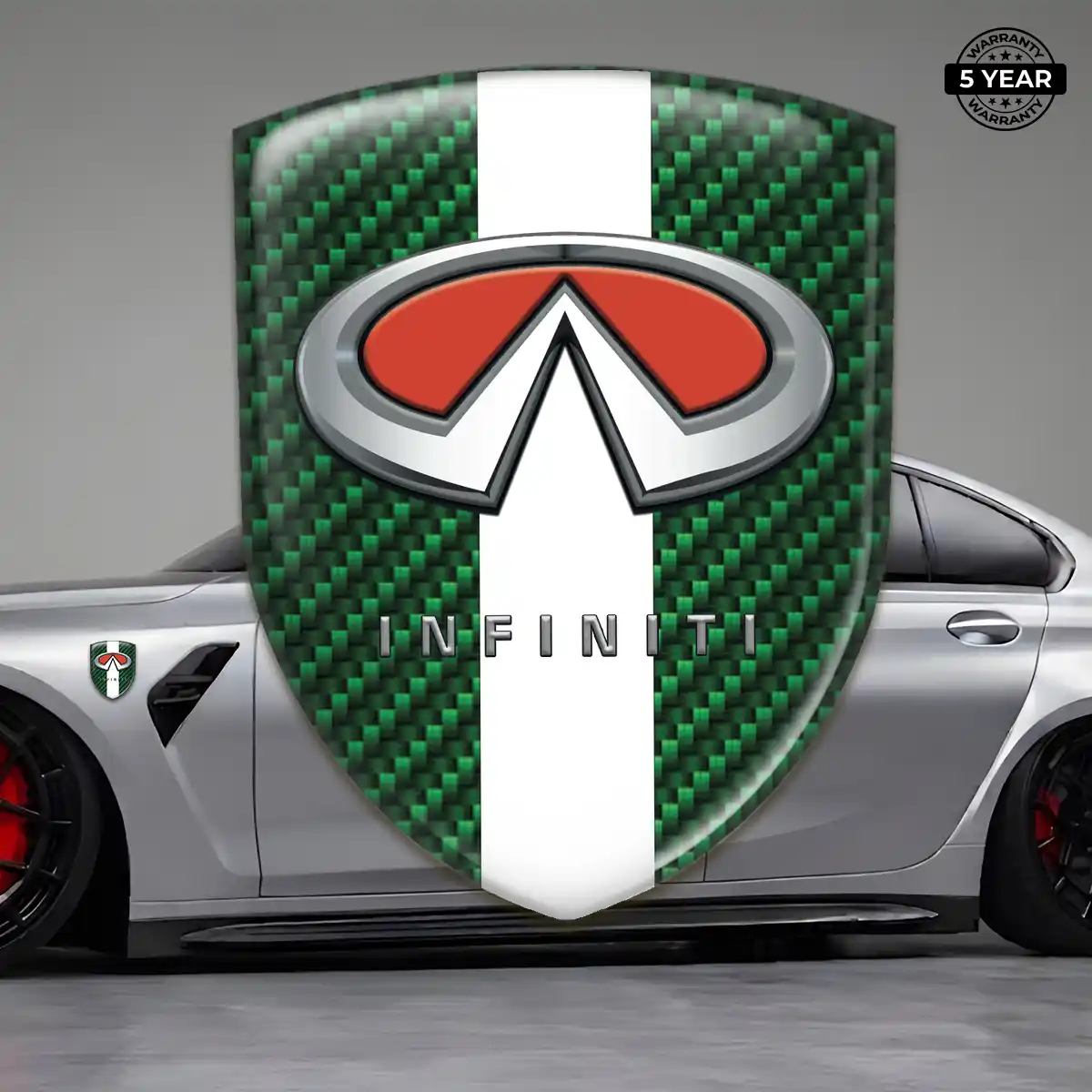 Infiniti 3D Emblem Sticker Prime Quality