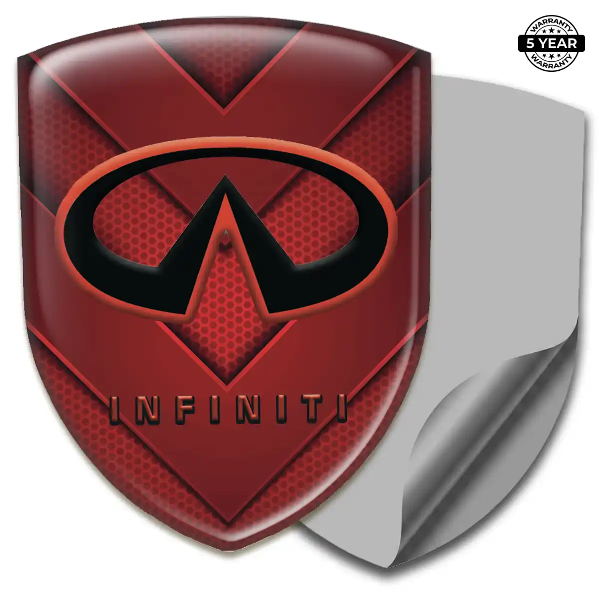 Infiniti 3D Emblem Sticker Sleek Style