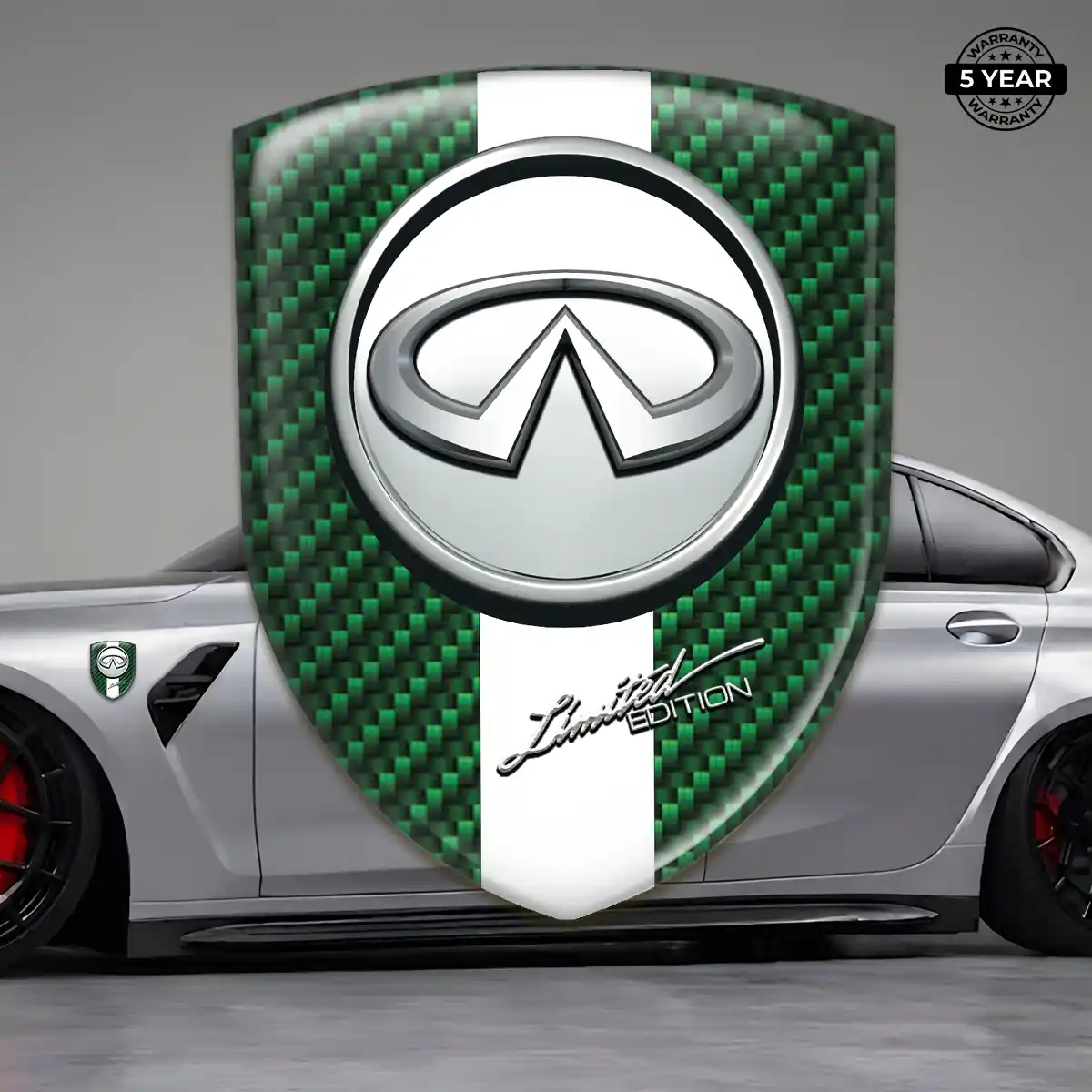 Infiniti 3D Emblem Sticker Superior Craft