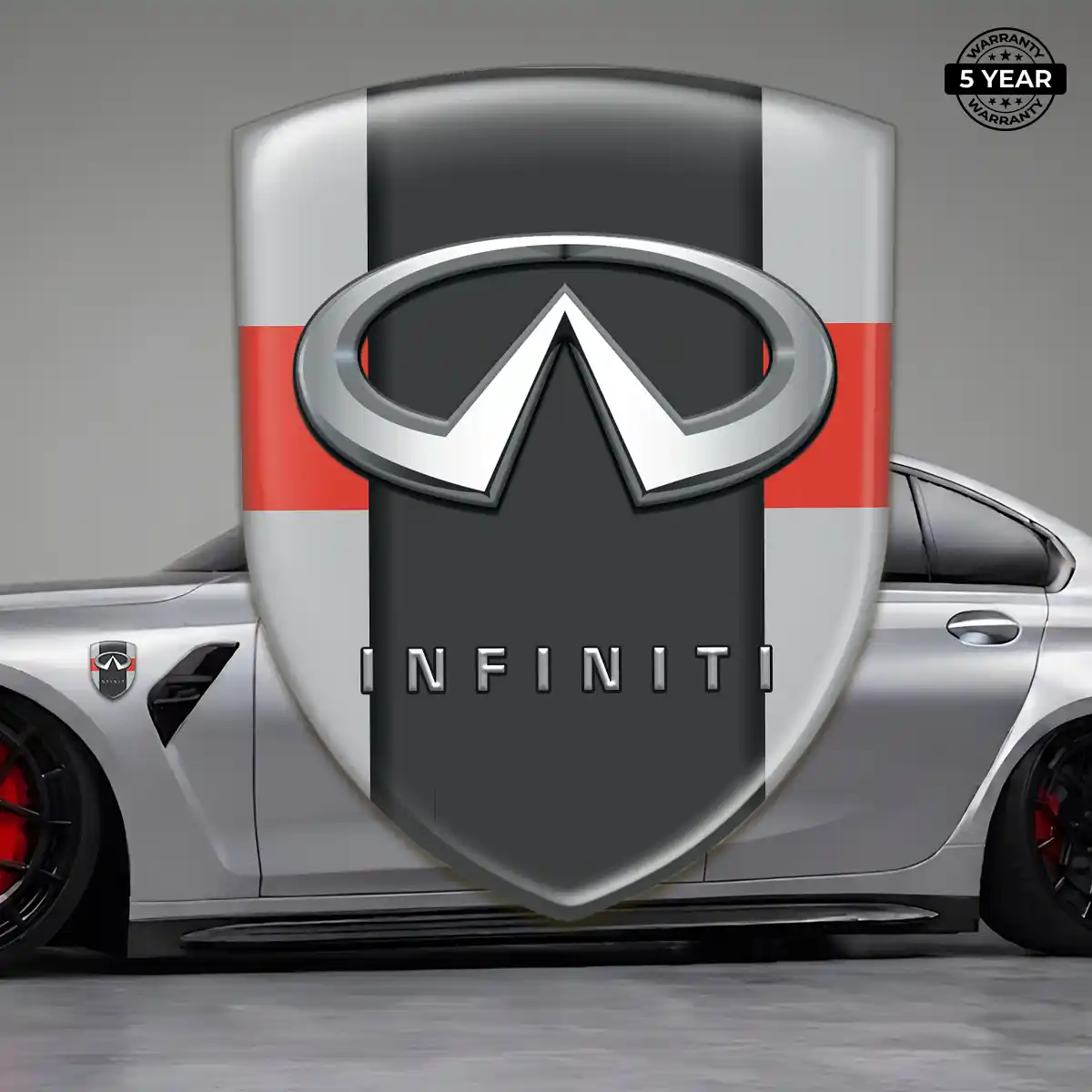Infiniti 3D Gel Sticker Cabin Style