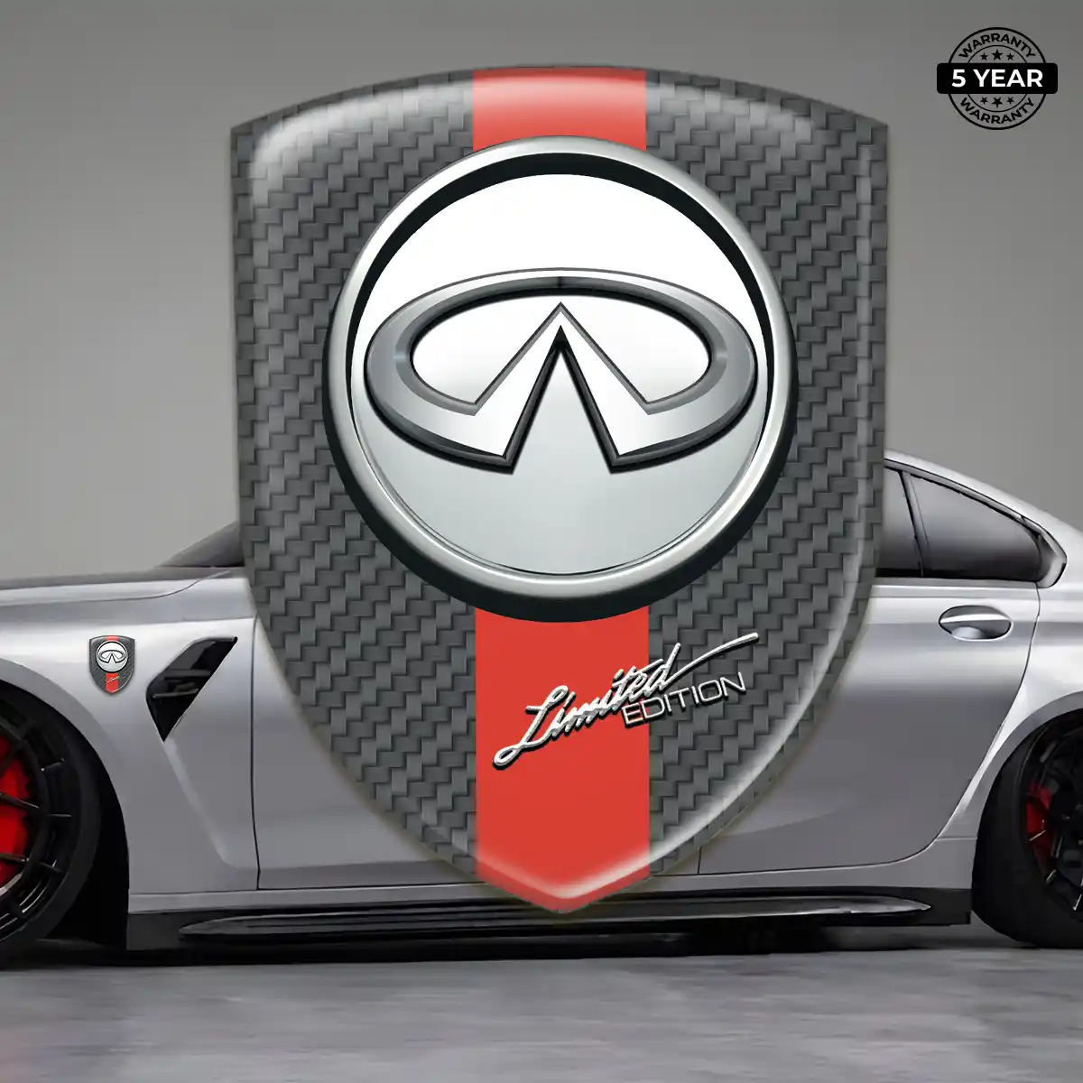 Infiniti 3D Gel Sticker Deluxe Edition