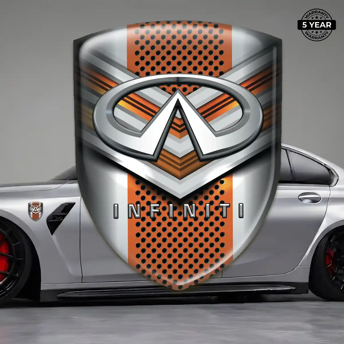 Infiniti 3D Gel Sticker Exterior Luxe