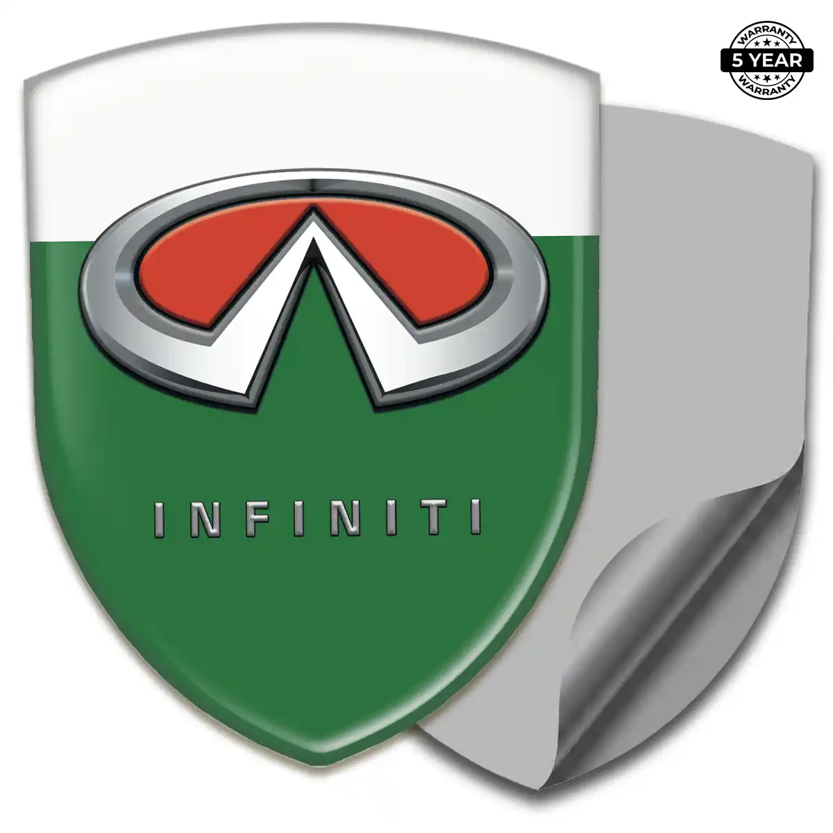 Infiniti 3D Gel Sticker Interior Elegance