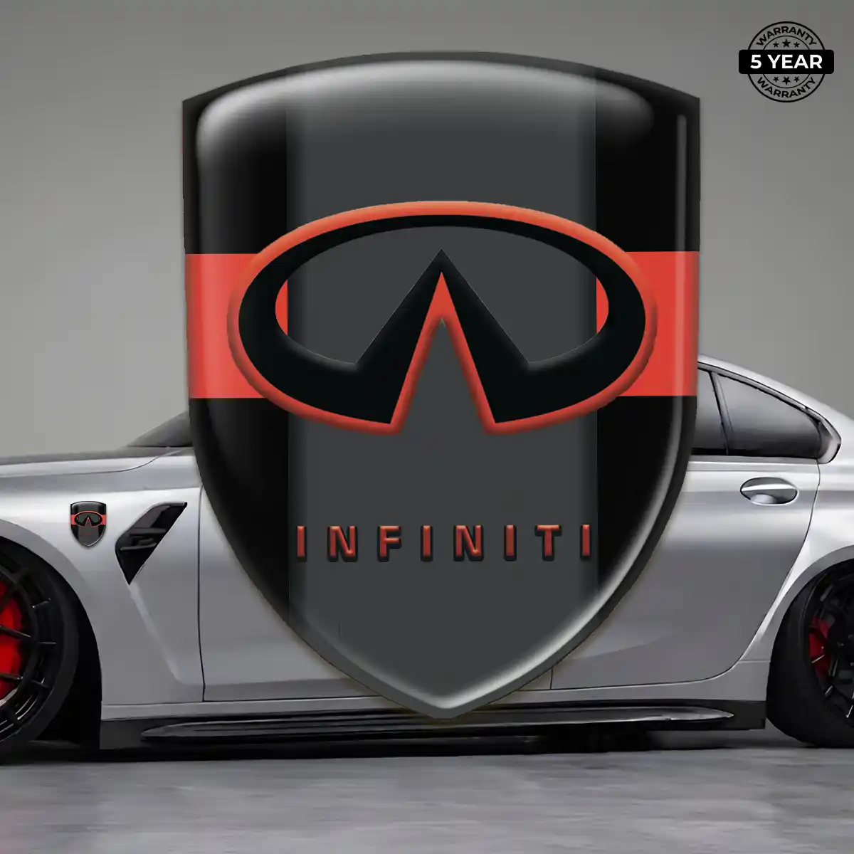 Infiniti 3D Gel Sticker Interior Luxe