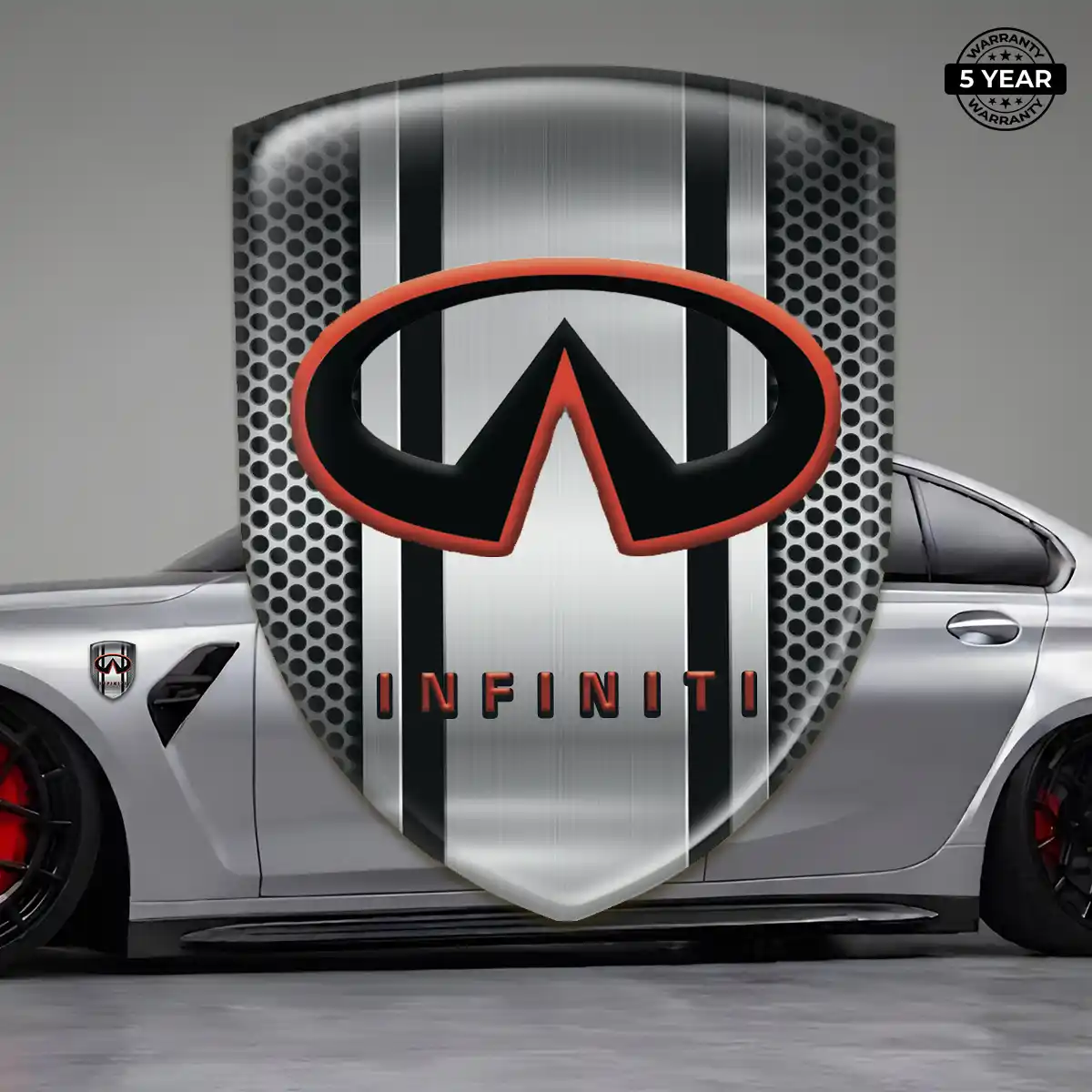 Infiniti 3D Gel Sticker Noble Edition