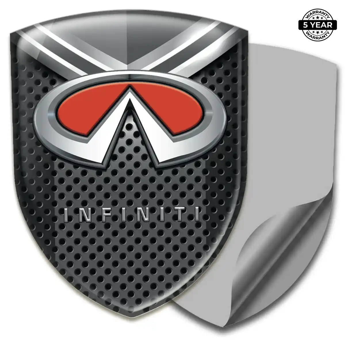 Infiniti 3D Gel Sticker Outer Style