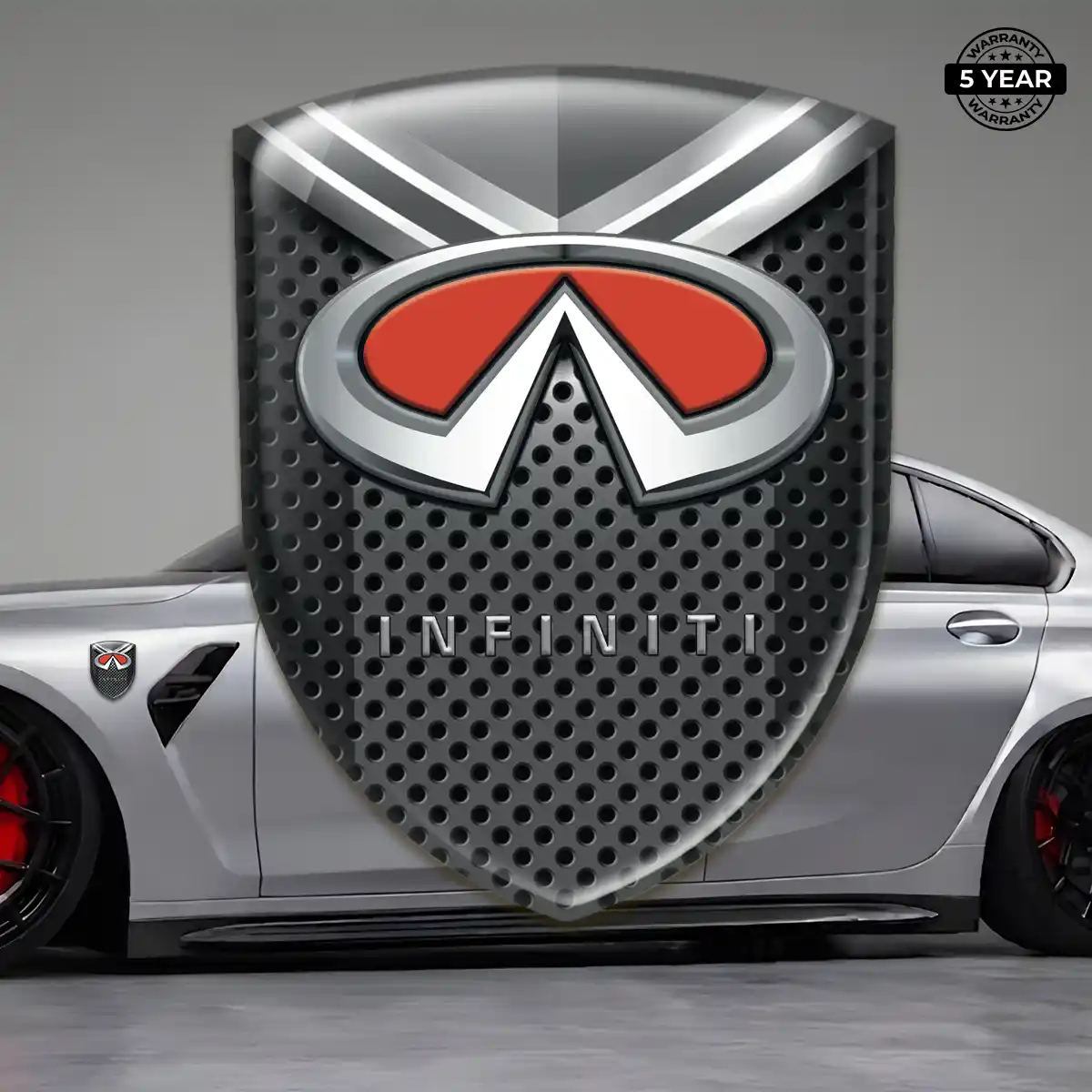 Infiniti 3D Gel Sticker Outer Style
