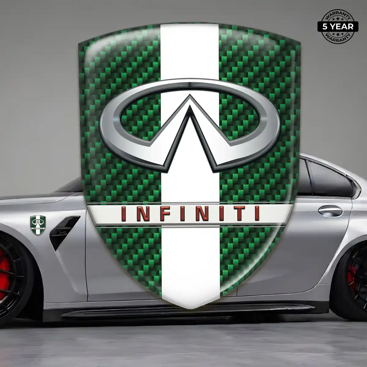 Infiniti 3D Gel Sticker Performance Style