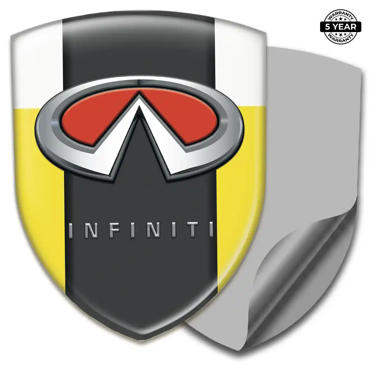 Infiniti 3D Gel Sticker Sport Tuning