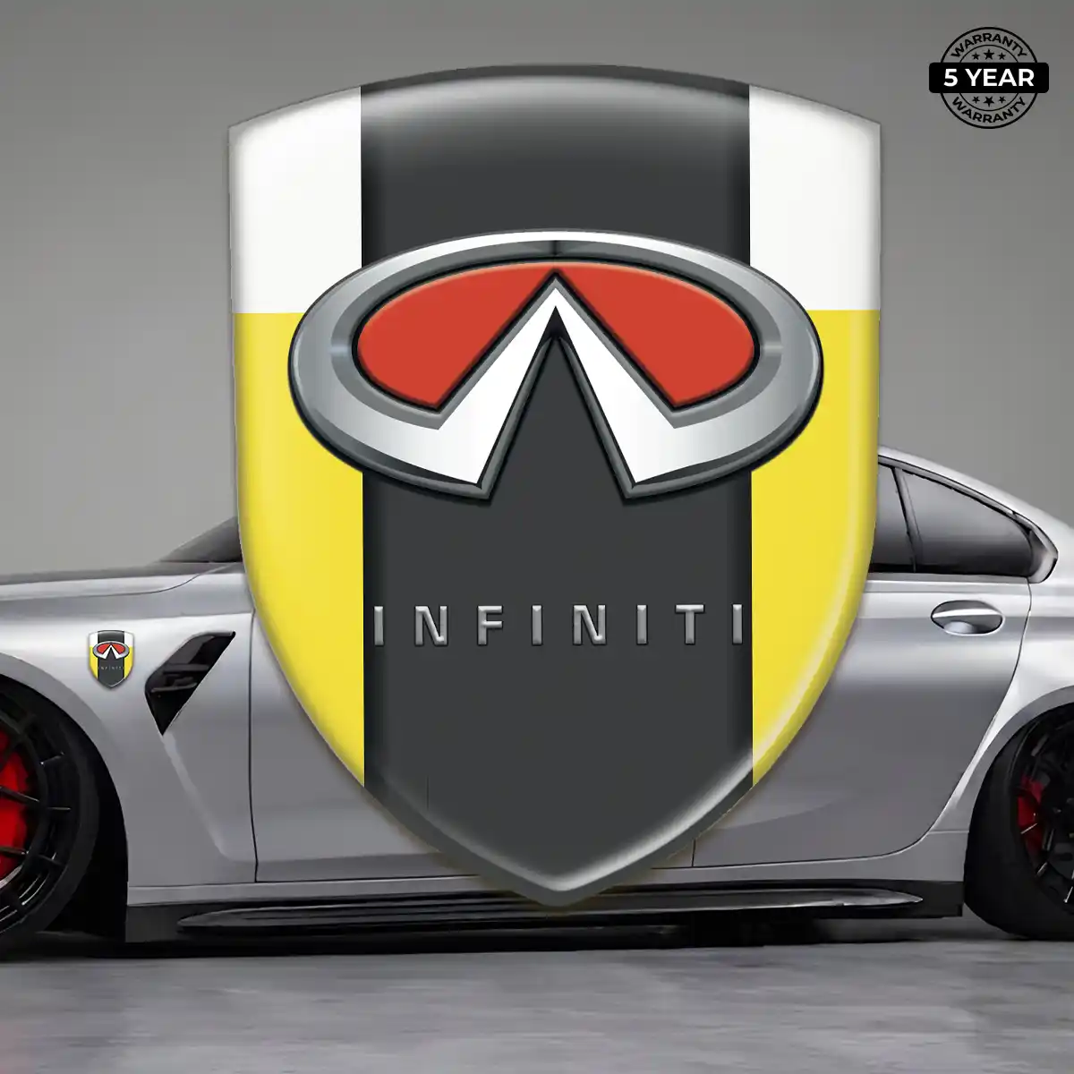 Infiniti 3D Gel Sticker Sport Tuning