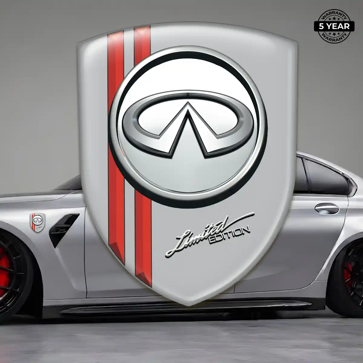 Infiniti 3D Gel Sticker Street Tuning