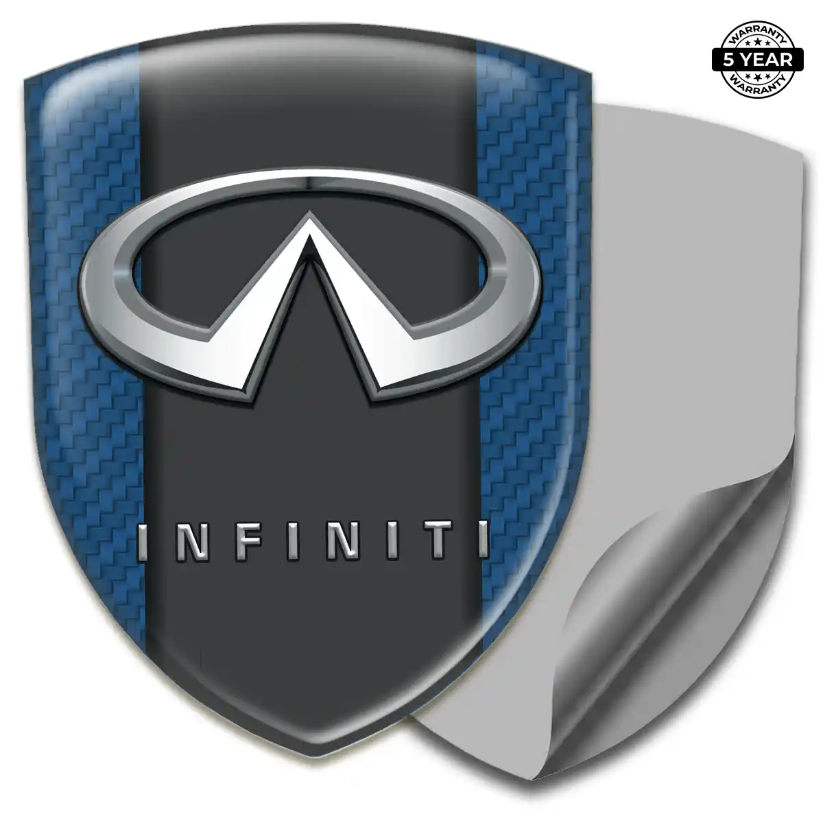 Infiniti 3D Gel Sticker Superior Craft