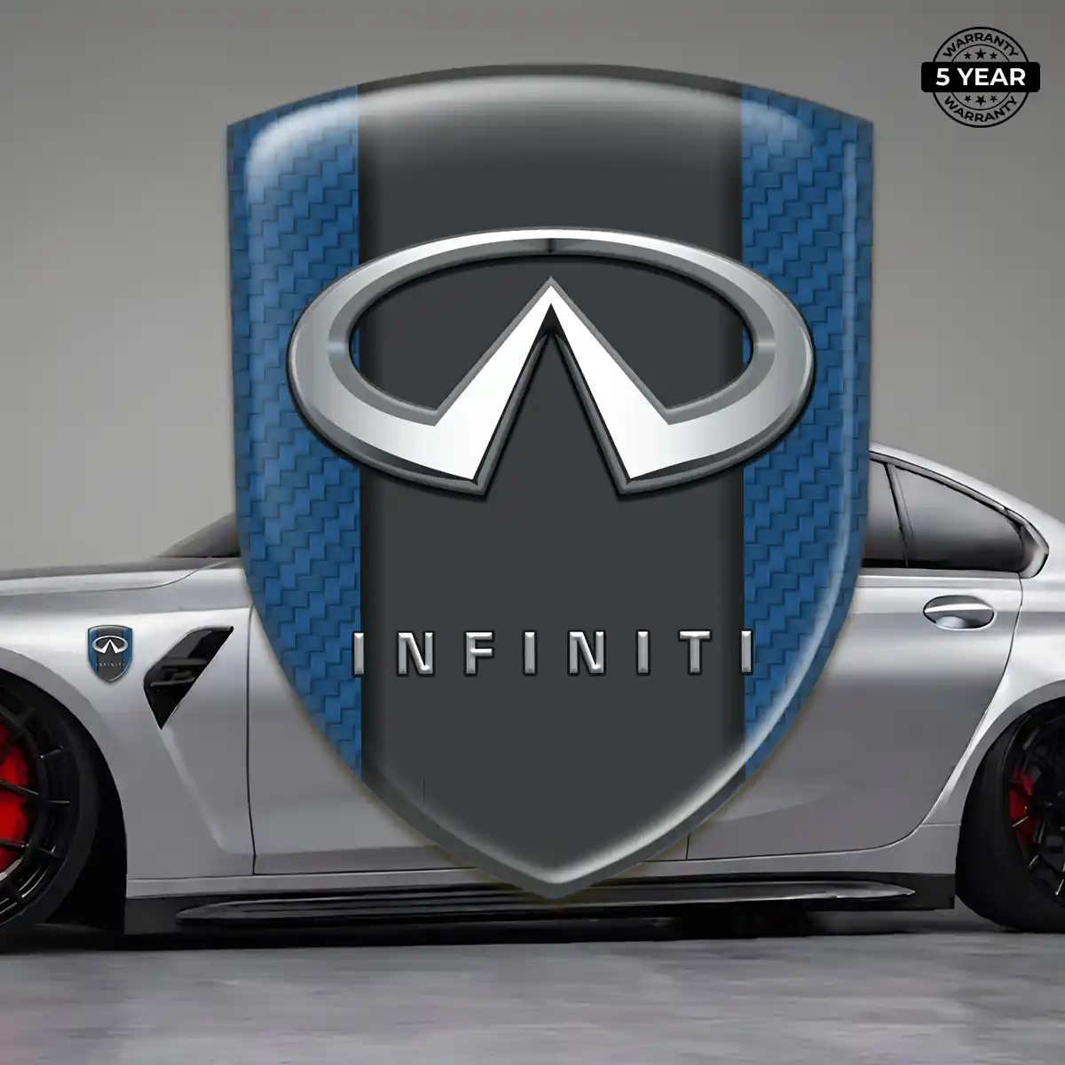 Infiniti 3D Gel Sticker Superior Craft