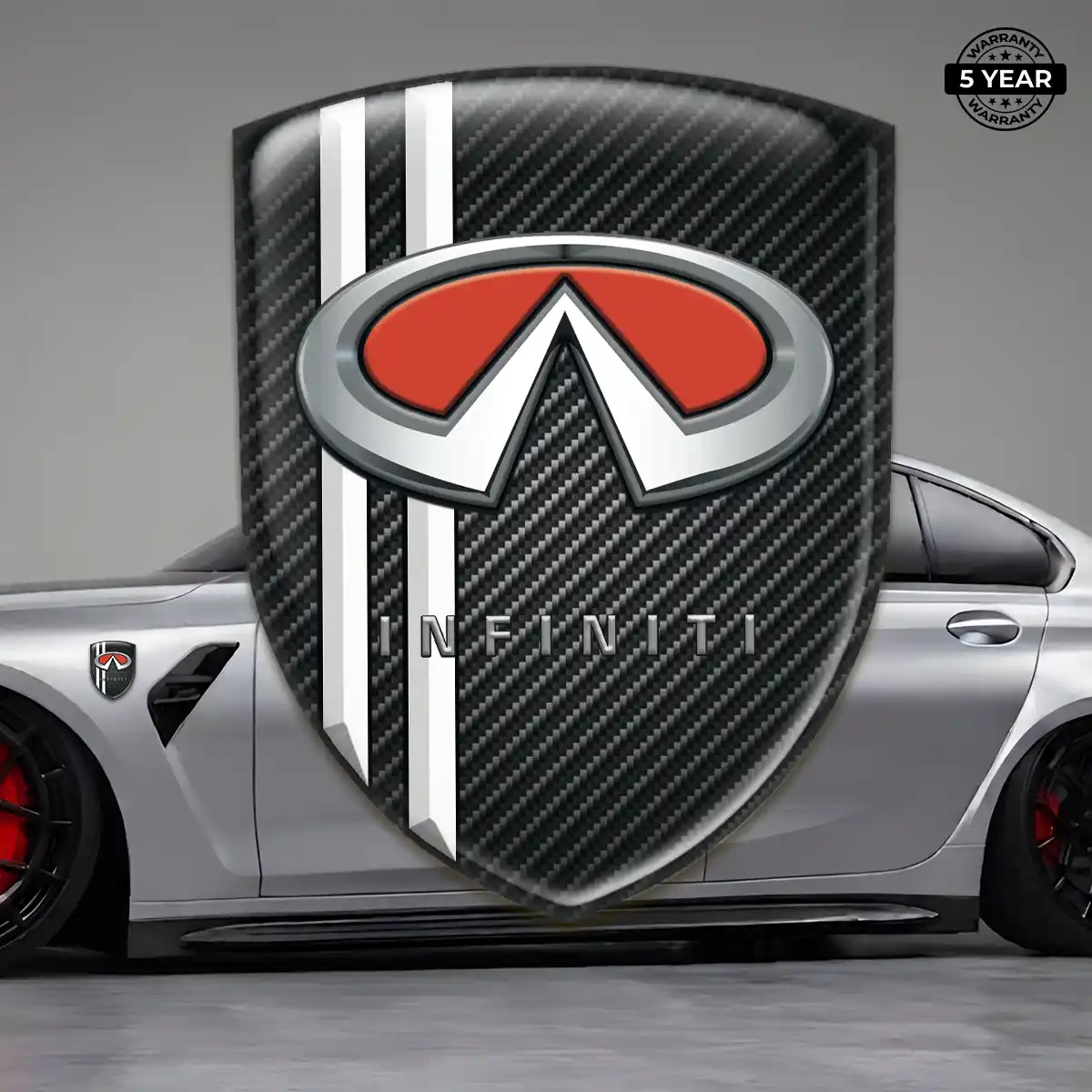 Infiniti 3D Logo Sticker Auto Tuning