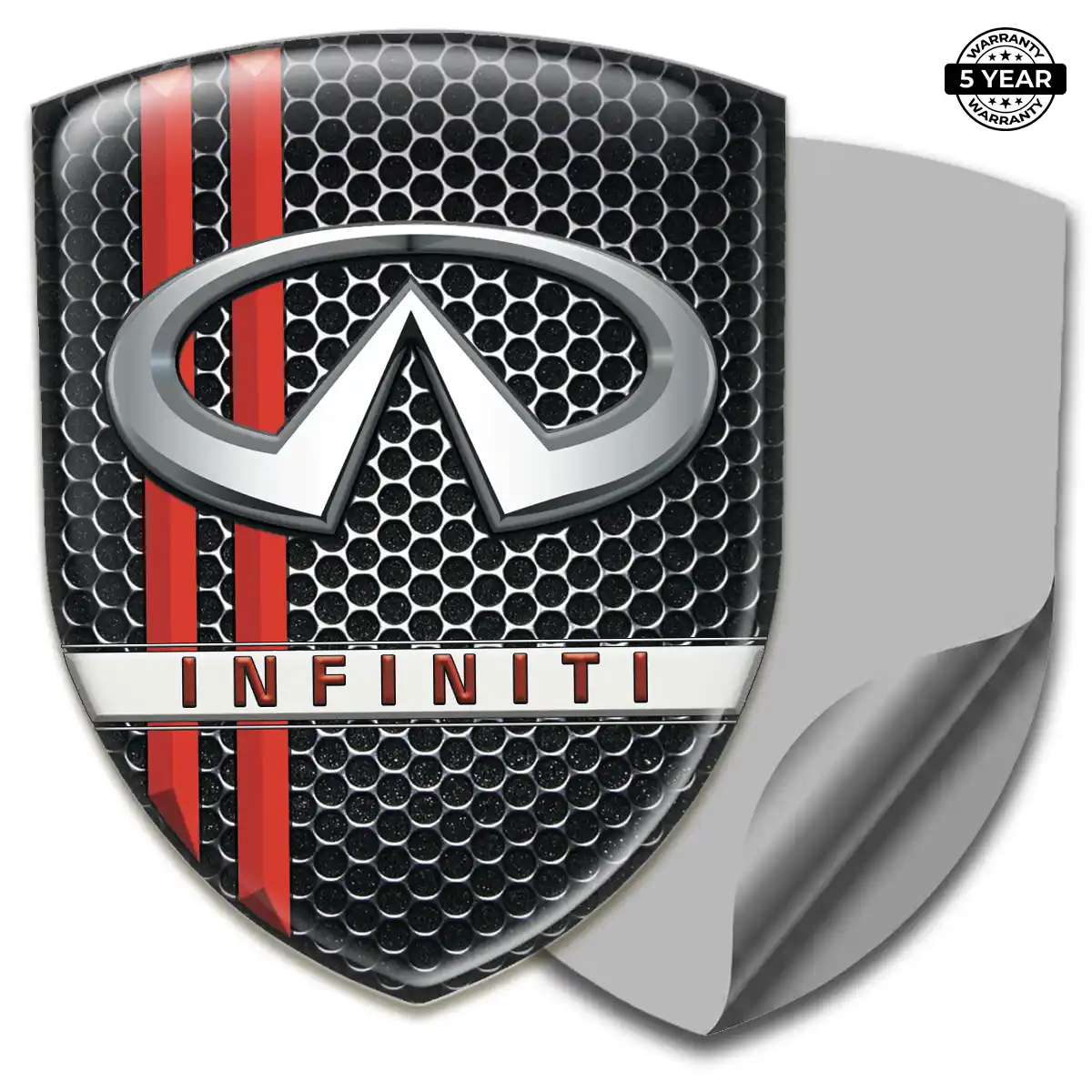 Infiniti 3D Logo Sticker Opulent Line