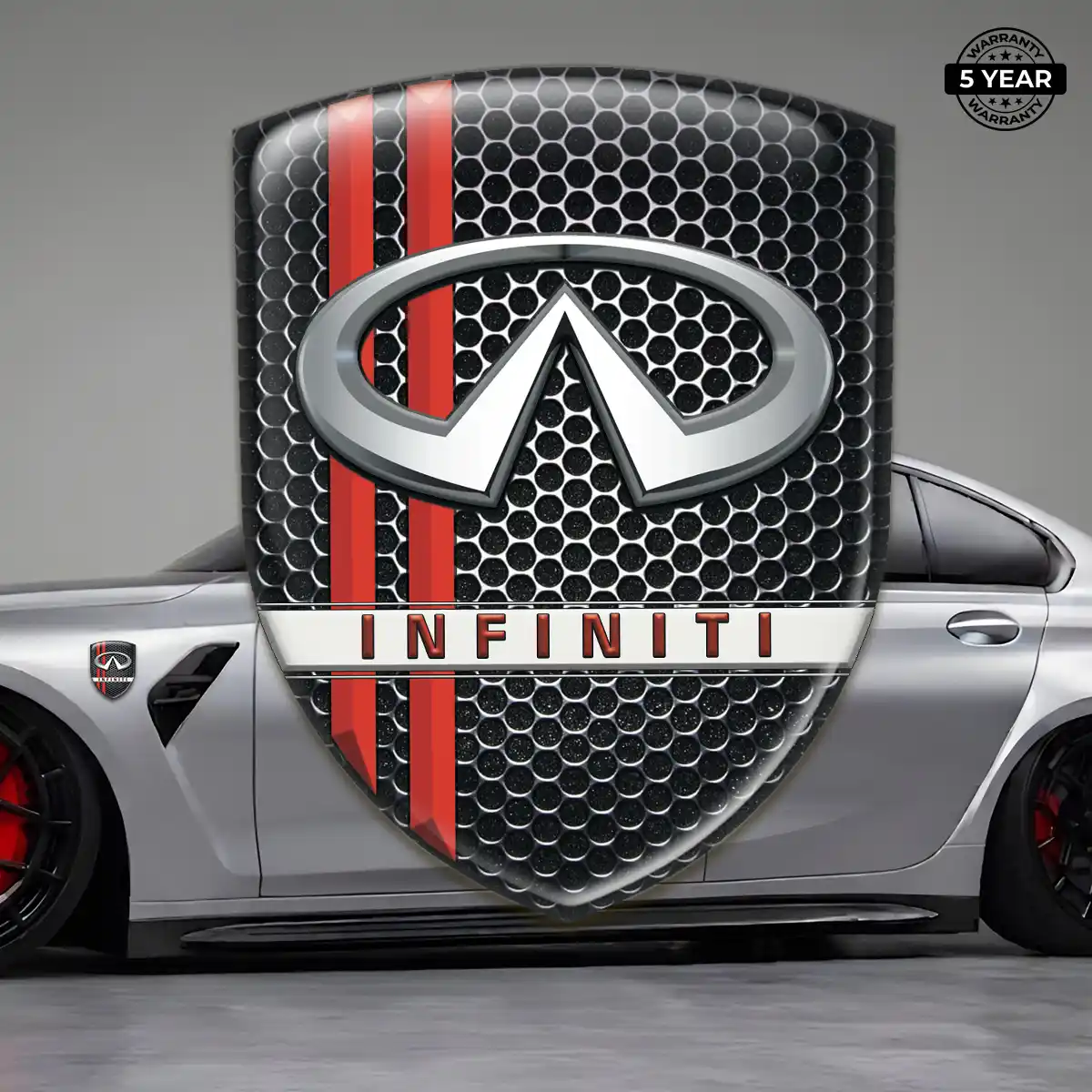 Infiniti 3D Logo Sticker Opulent Line