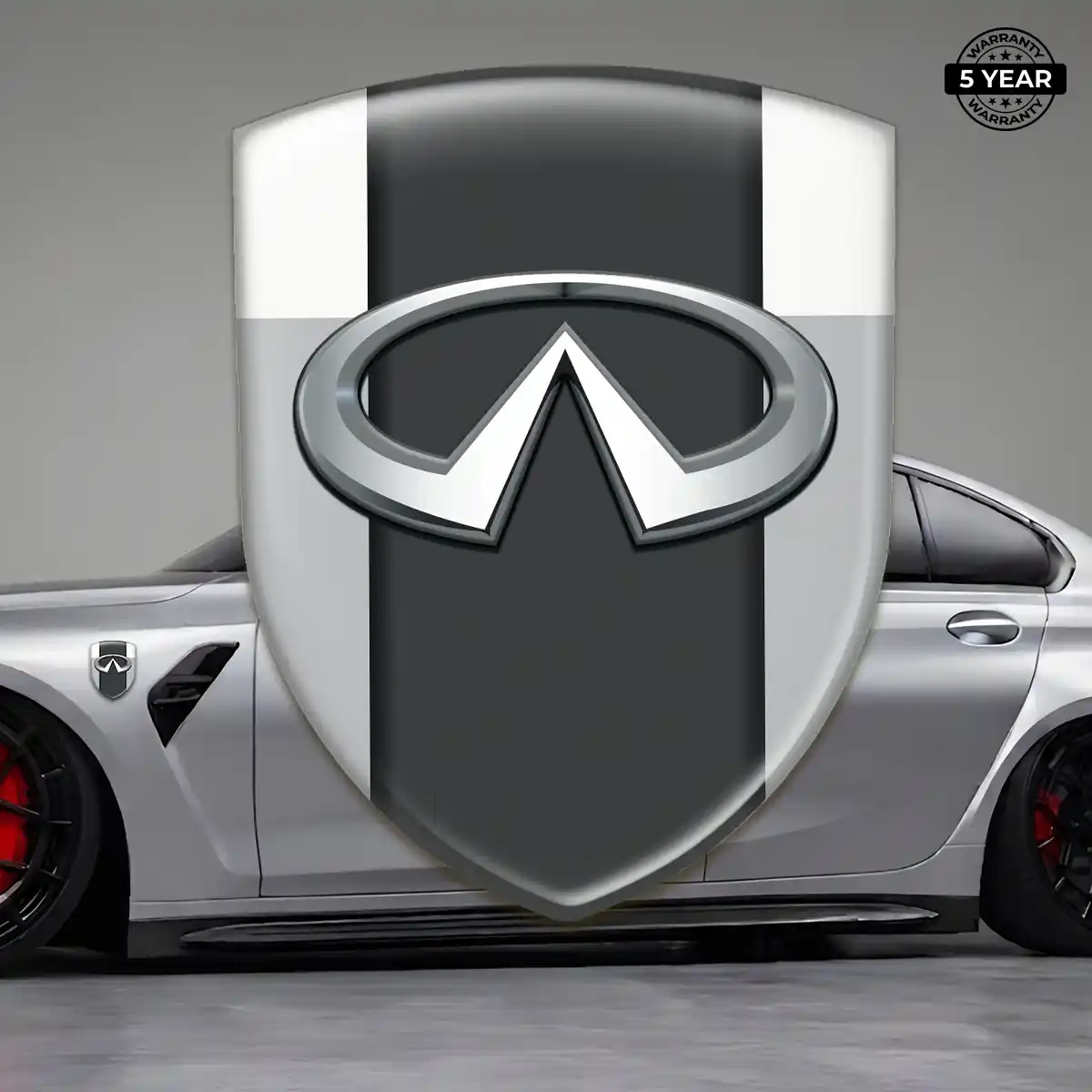 Infiniti 3D Logo Sticker Prestige Line