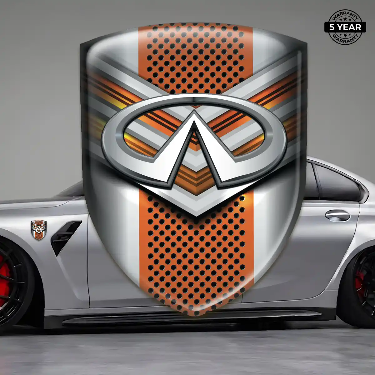 Infiniti 3D Logo Sticker Street Tuning