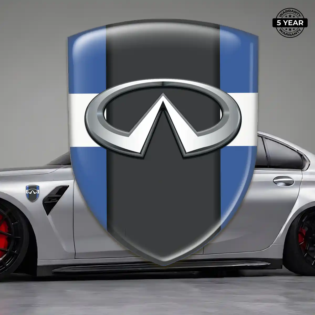 Infiniti 3D Logo Sticker Superior Craft