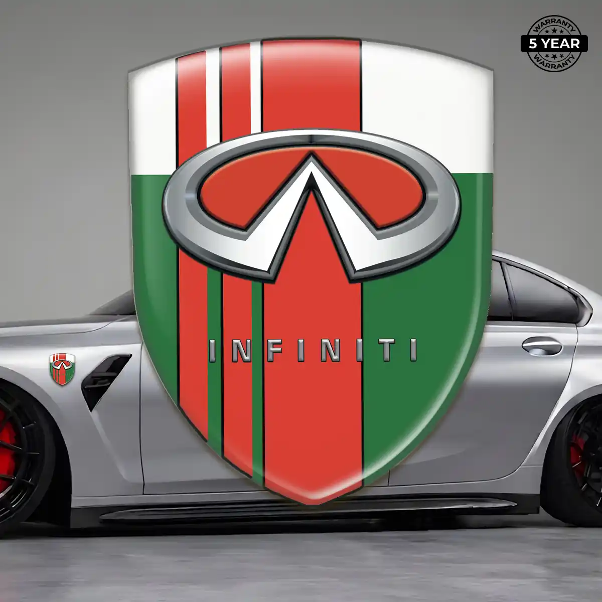 Infiniti 3D Resin Sticker Cabin Style