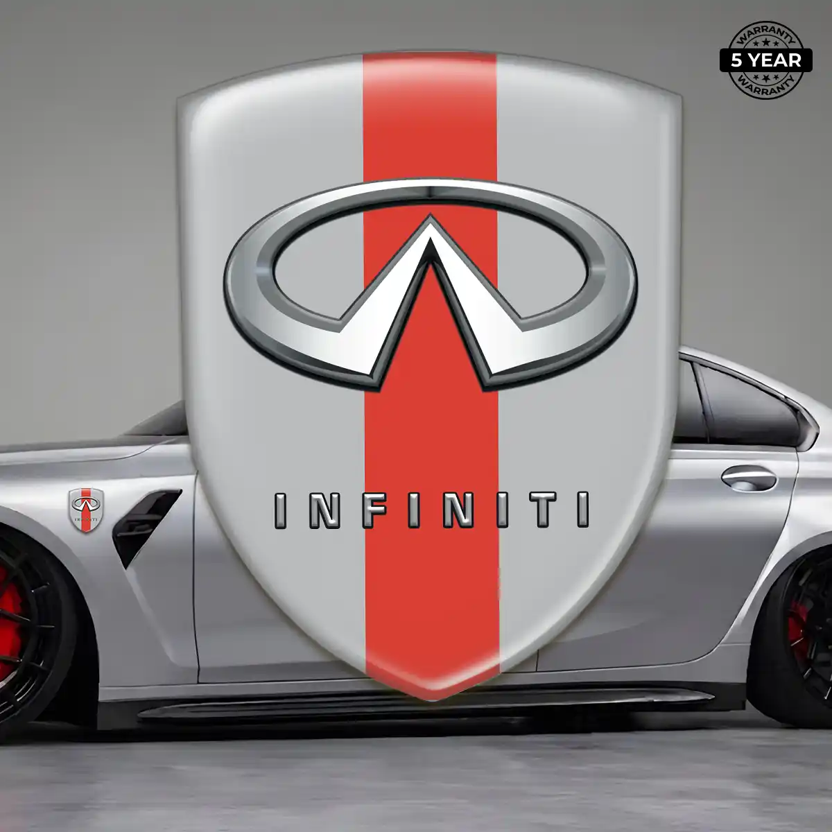 Infiniti 3D Resin Sticker Elite Edition