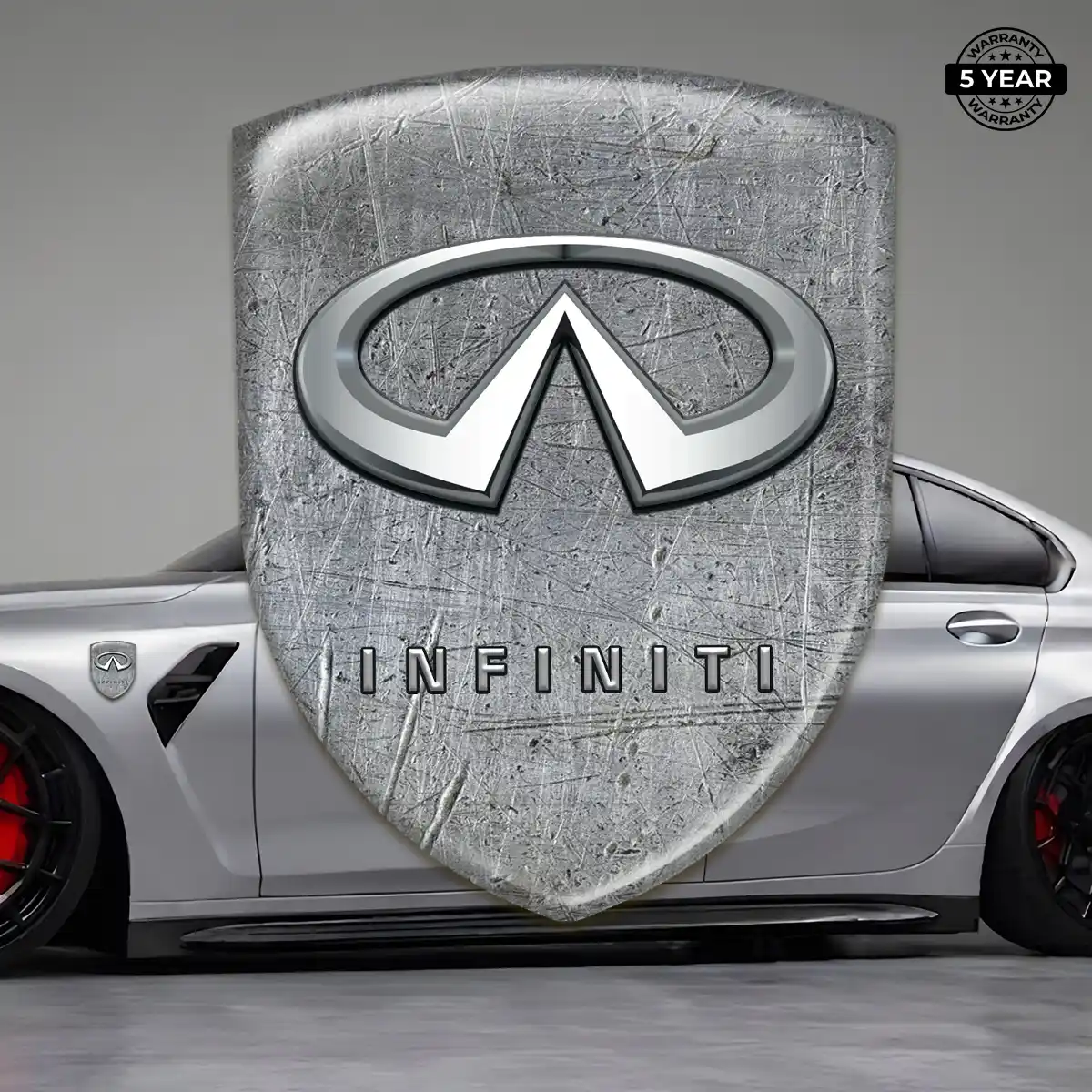Infiniti 3D Resin Sticker Elite Finish