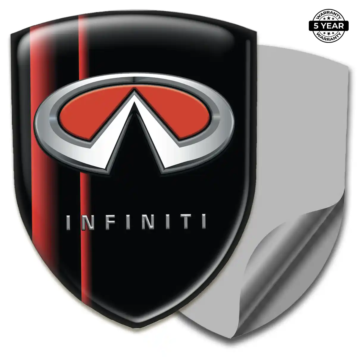 Infiniti 3D Resin Sticker Noble Edition
