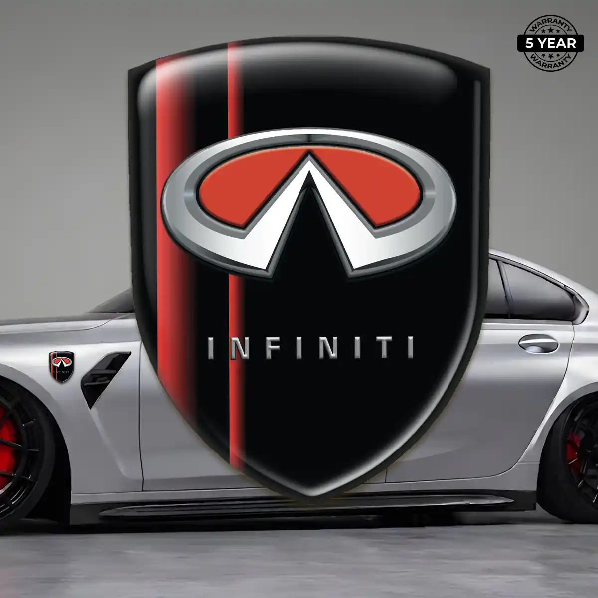 Infiniti 3D Resin Sticker Noble Edition