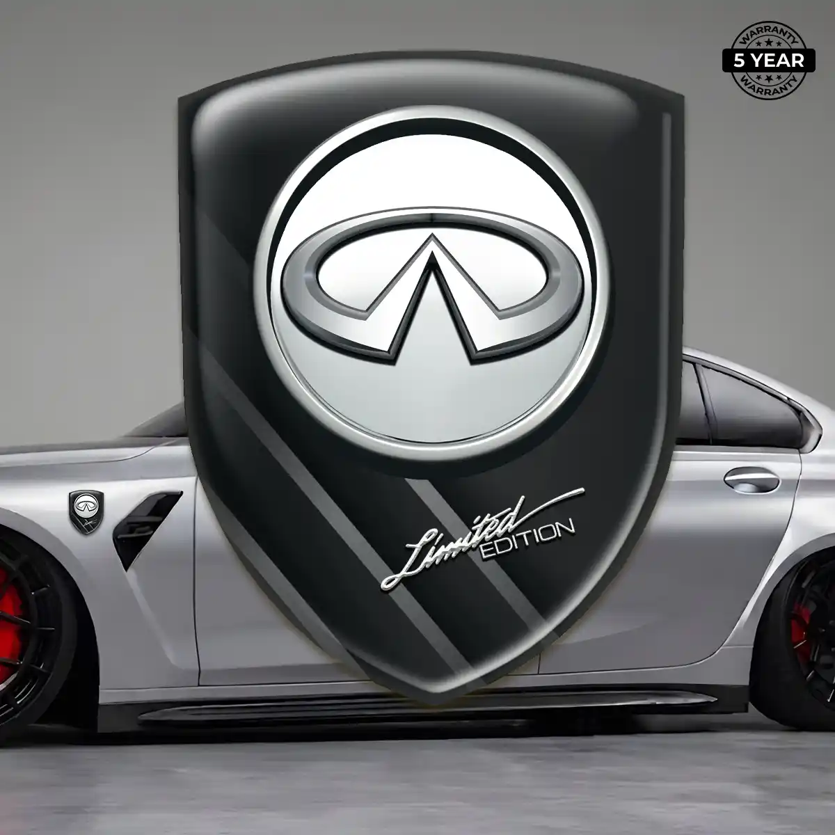 Infiniti 3D Resin Sticker Performance Style