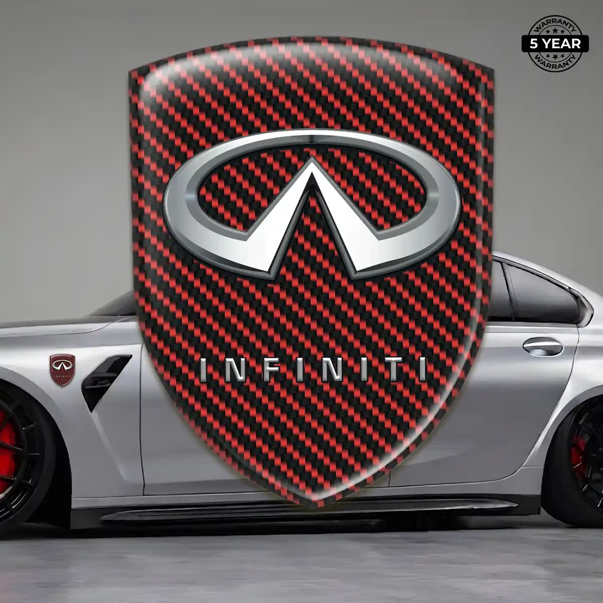 Infiniti 3D Resin Sticker Signature Grade
