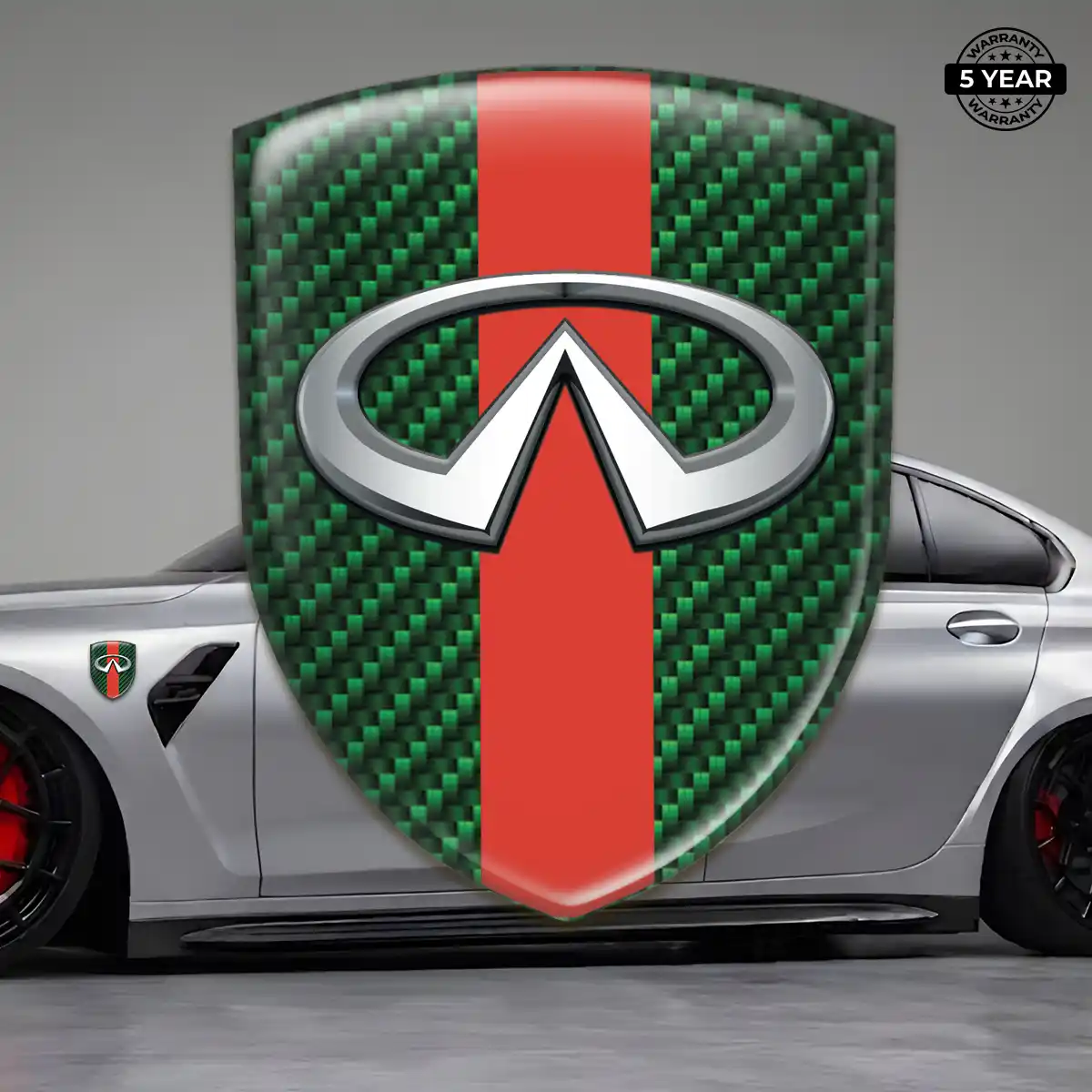 Infiniti 3D Resin Sticker Superior Craft