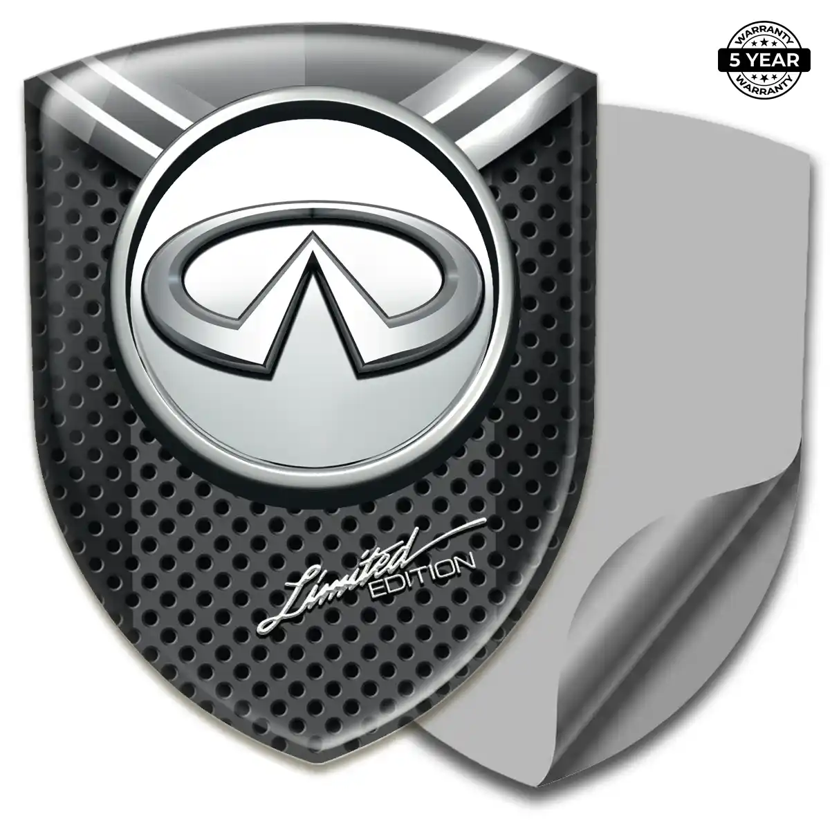 Infiniti Automotive Emblem Sticker Cabin Style