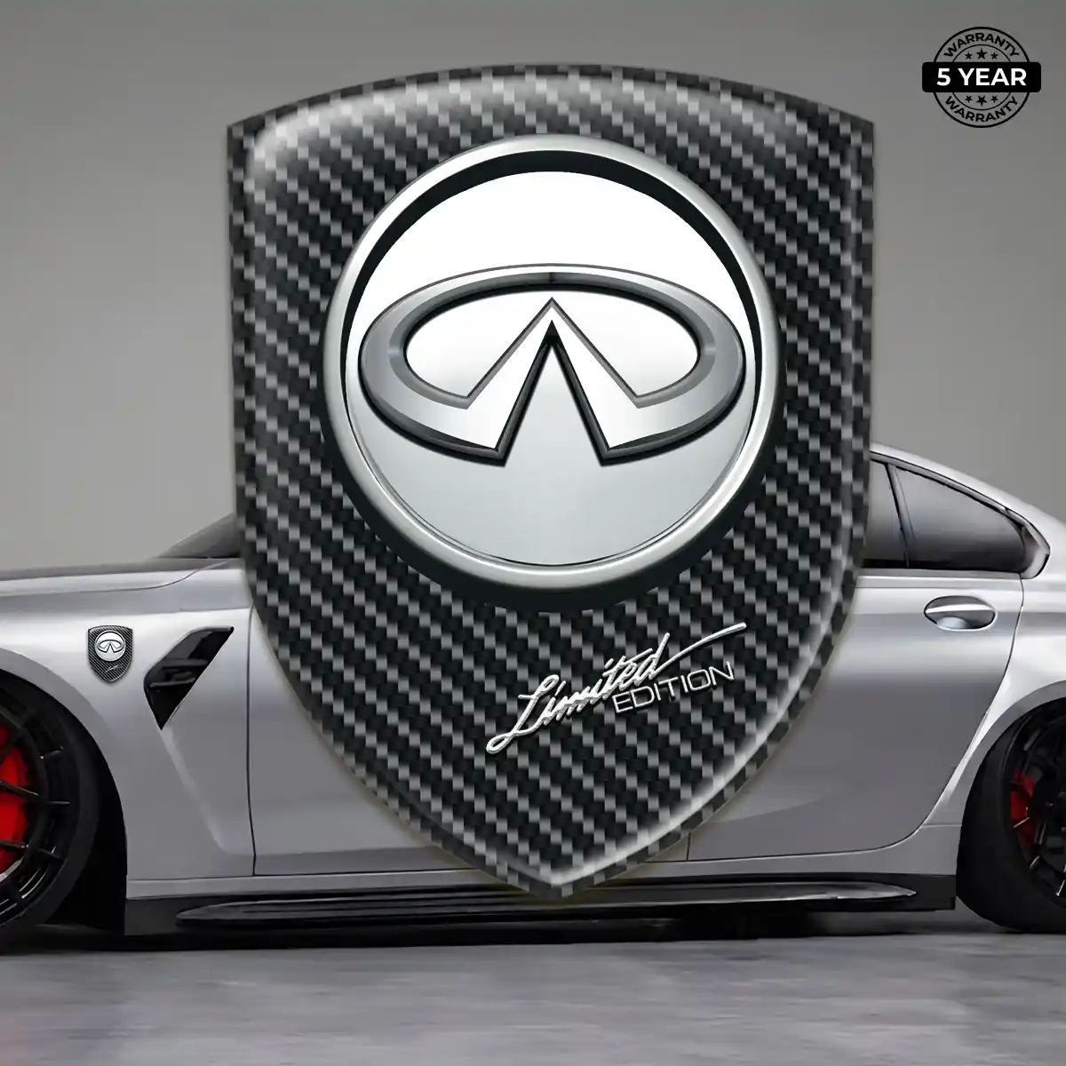 Infiniti Automotive Emblem Sticker Deluxe Edition