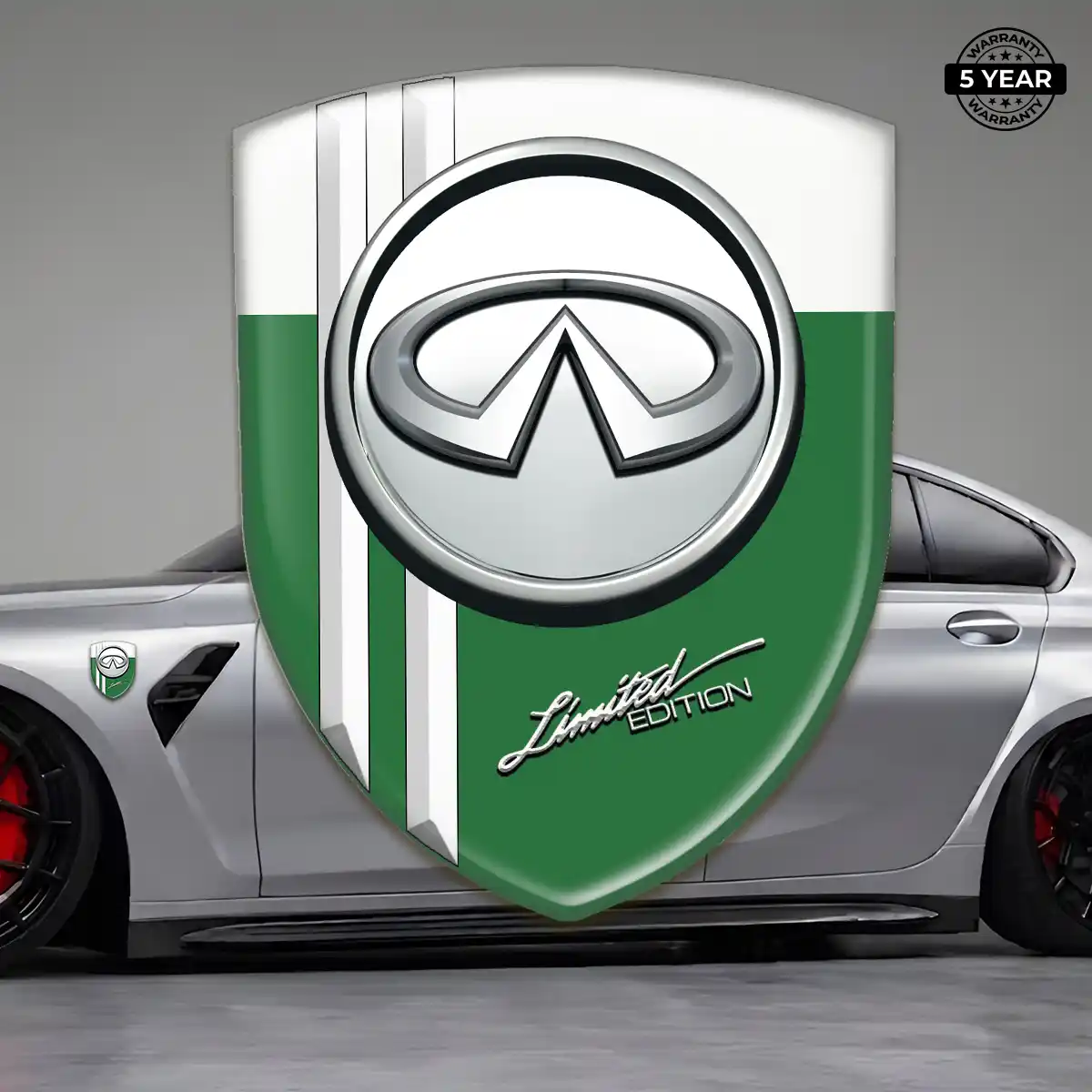 Infiniti Automotive Emblem Sticker Elite Finish