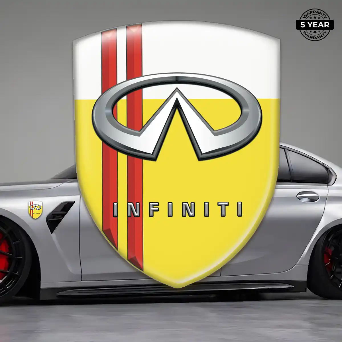 Infiniti Automotive Emblem Sticker Exterior Luxe
