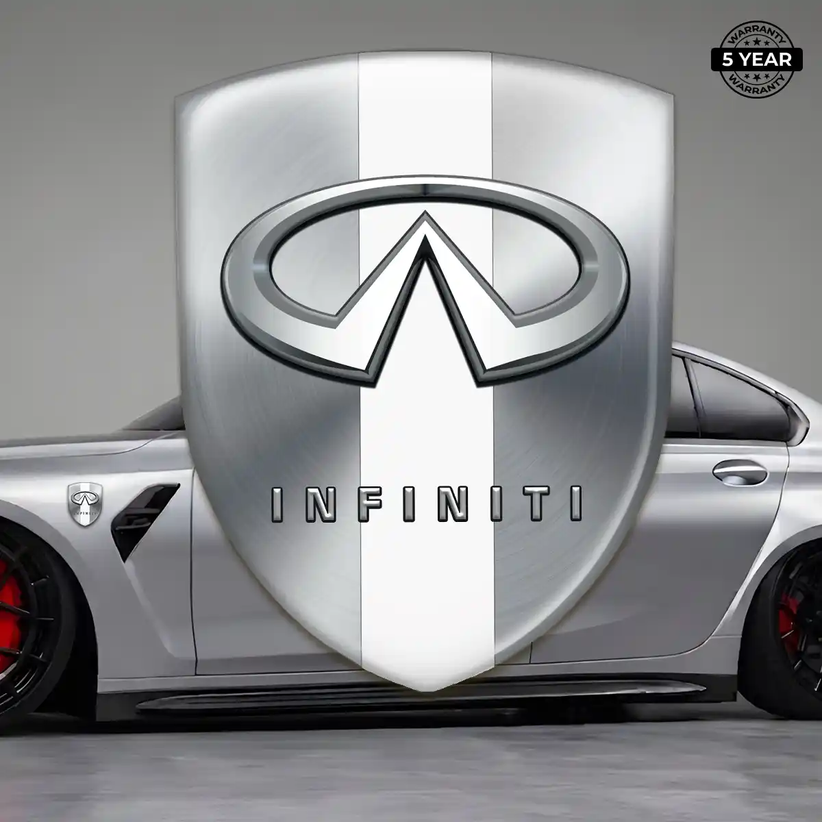 Infiniti Automotive Emblem Sticker Opulent Line