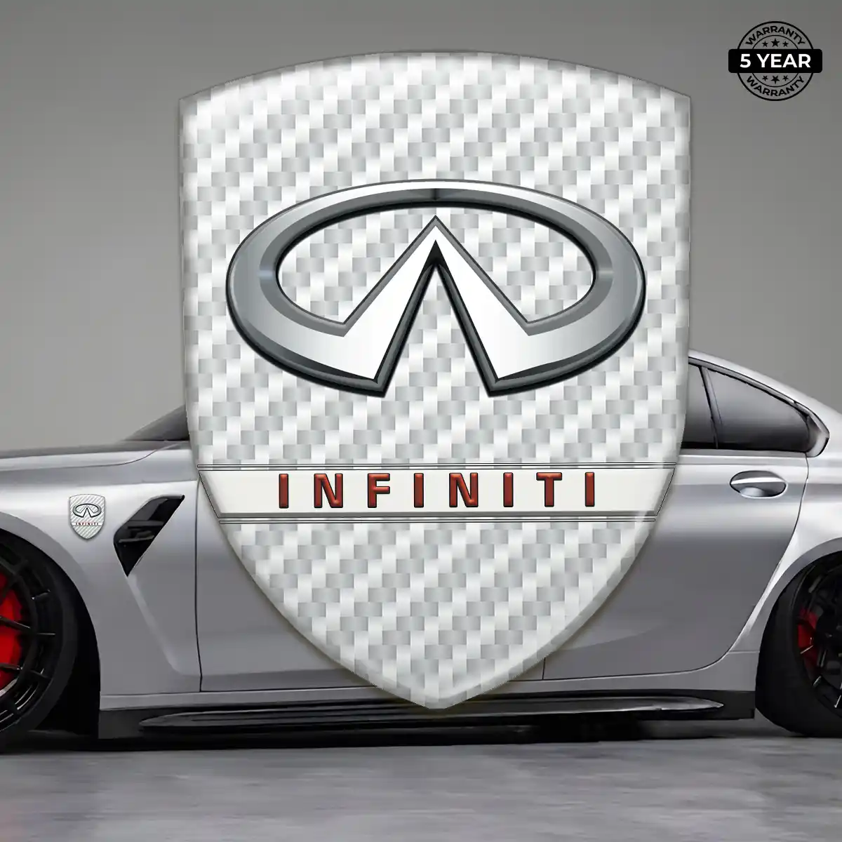 Infiniti Automotive Emblem Sticker Prime Quality