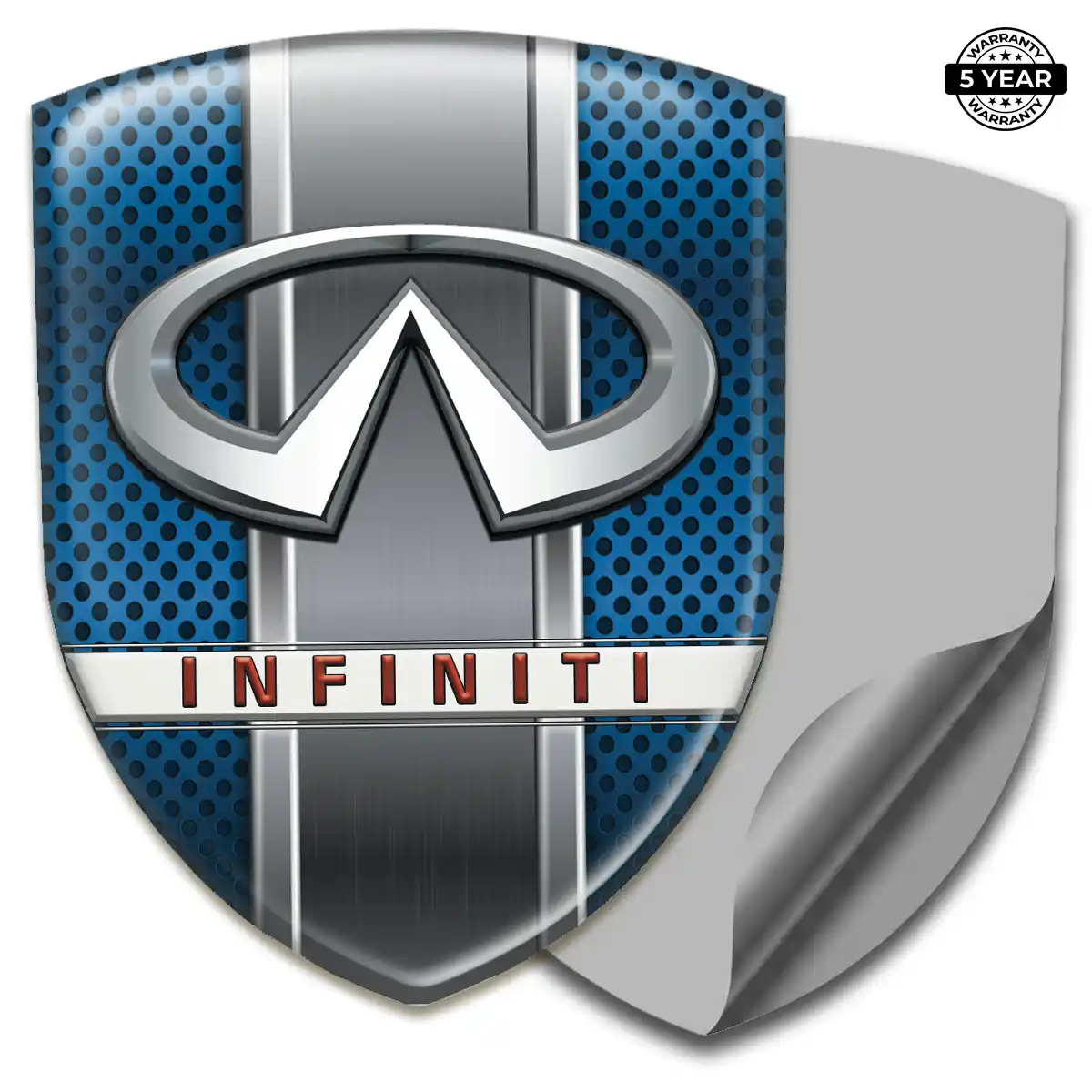 Infiniti Automotive Emblem Sticker Resin Elite