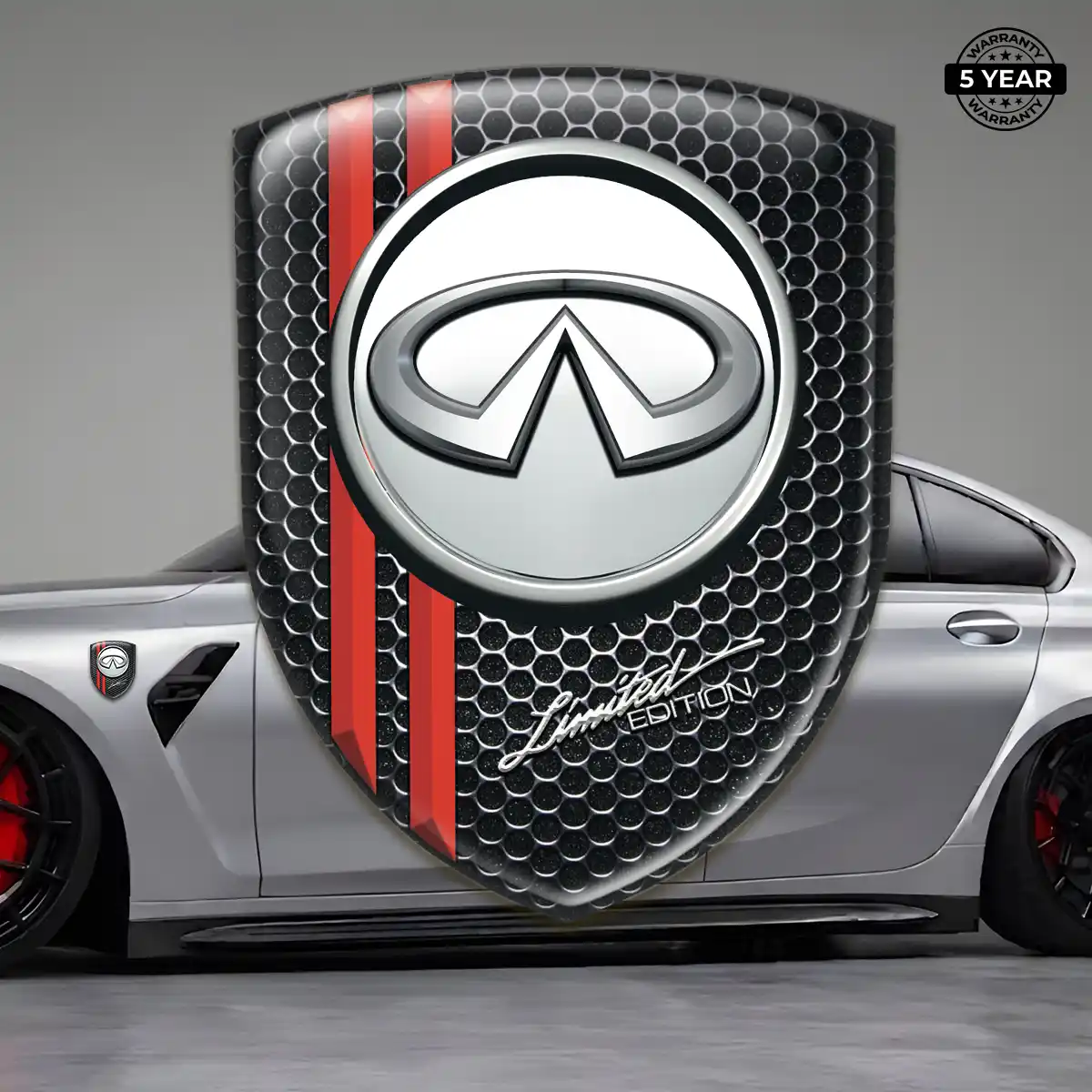 Infiniti Automotive Emblem Sticker Signature Grade