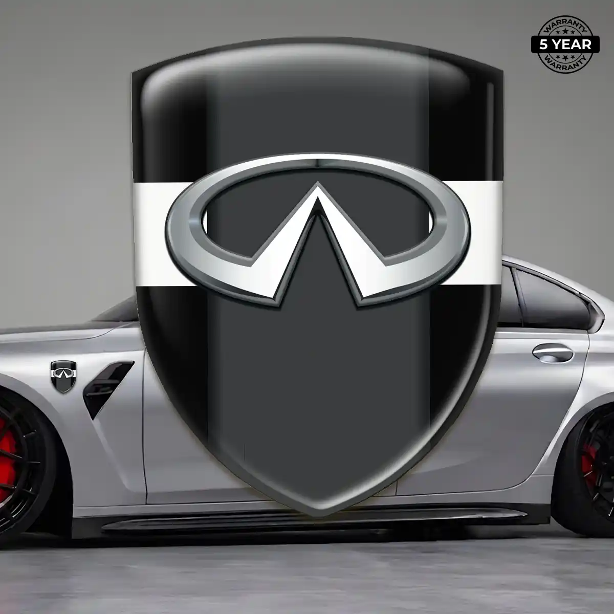 Infiniti Automotive Emblem Sticker Street Tuning