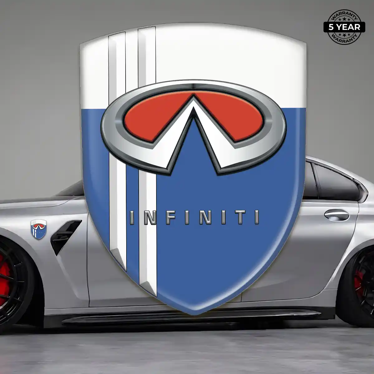Infiniti Automotive Logo Sticker Elite Finish