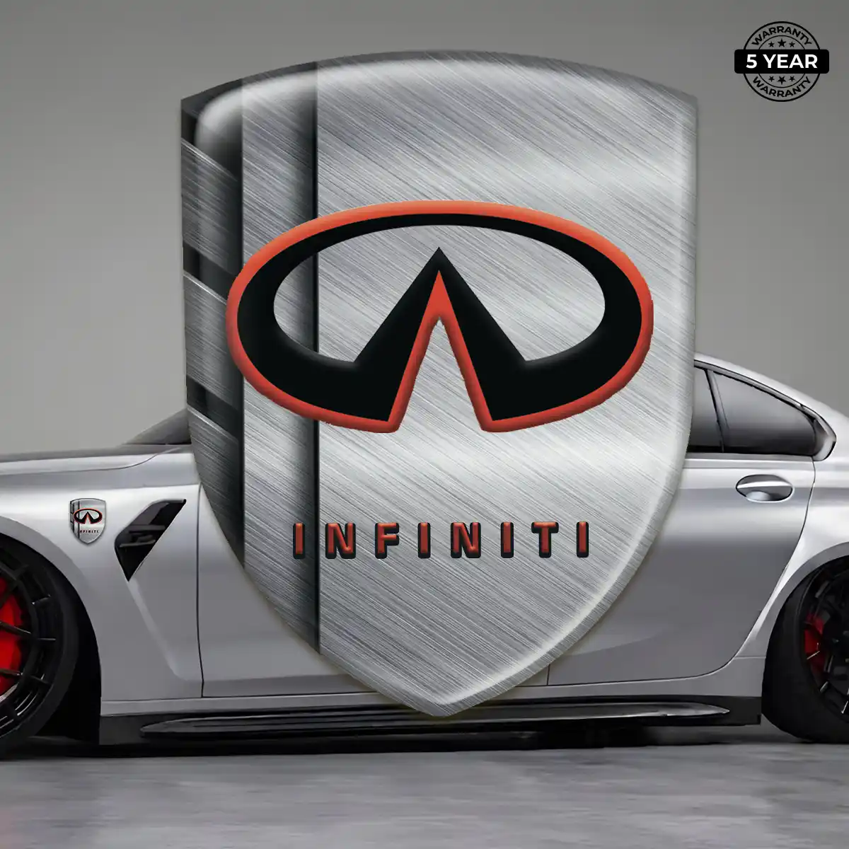 Infiniti Automotive Logo Sticker Interior Elegance