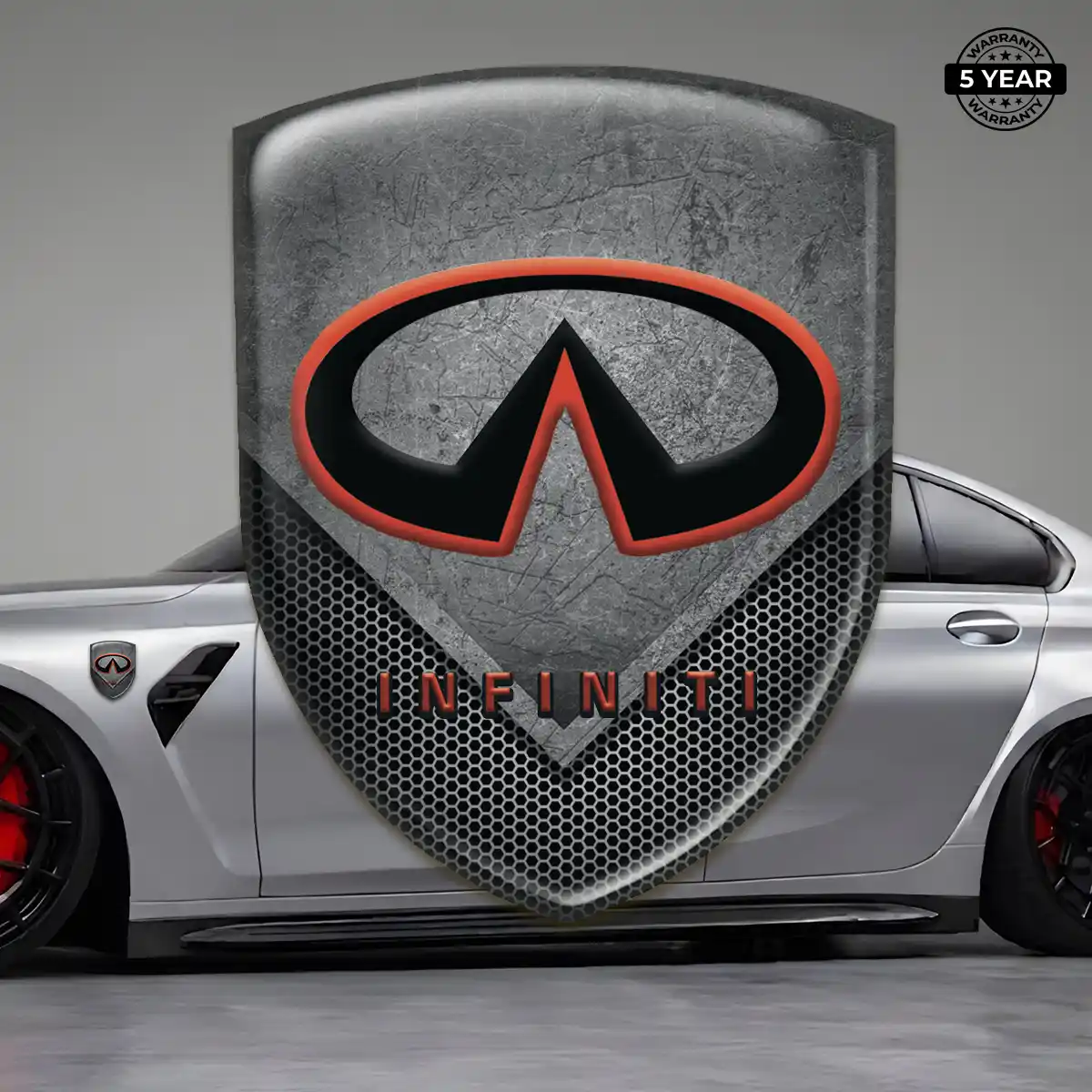 Infiniti Automotive Logo Sticker Outer Style