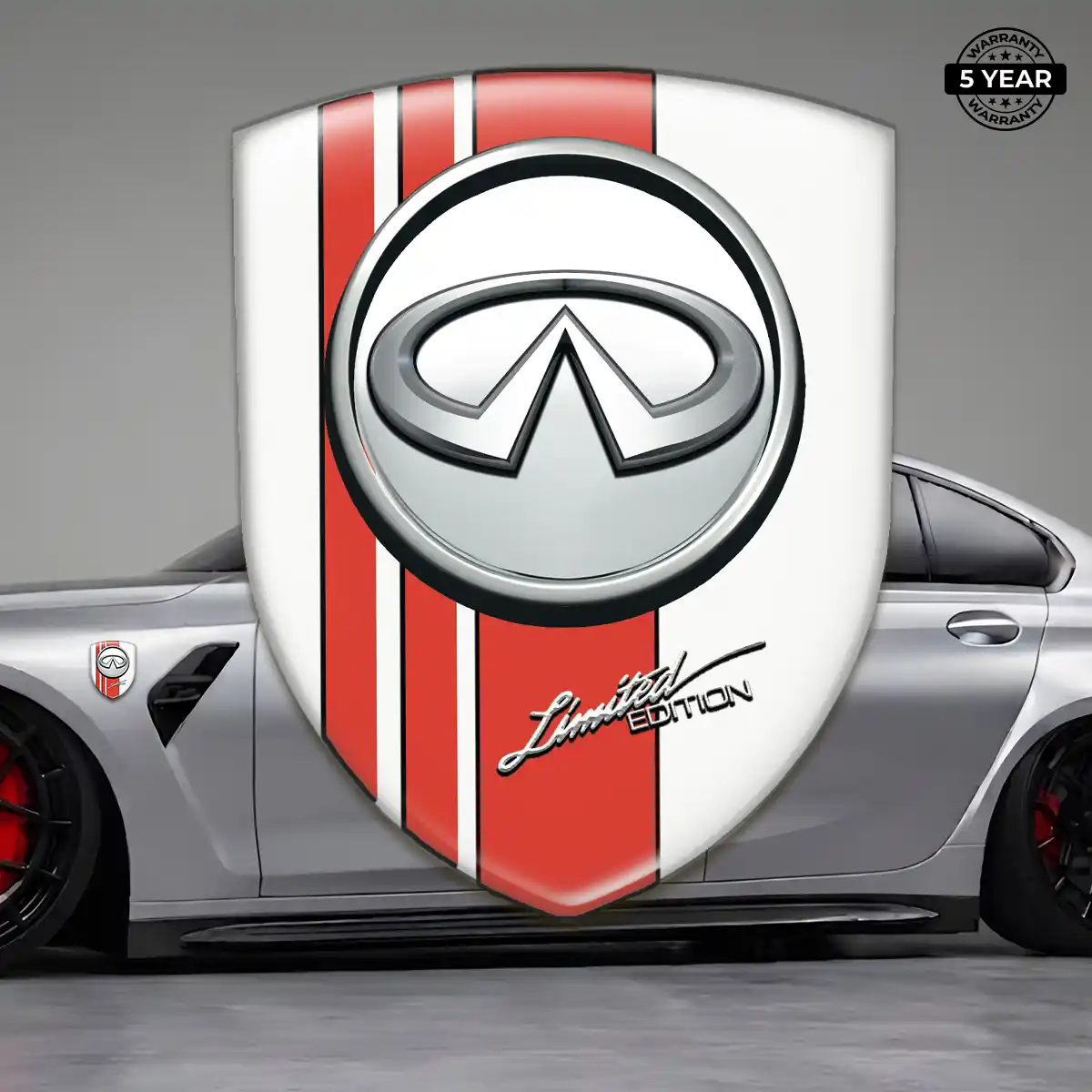 Infiniti Automotive Logo Sticker Performance Style