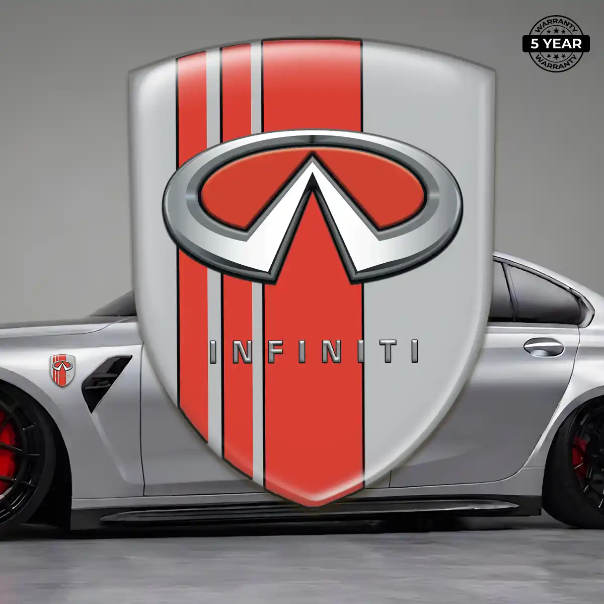 Infiniti Automotive Logo Sticker Prime Quality
