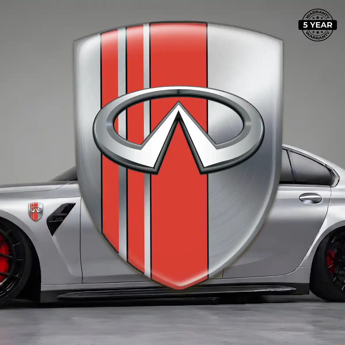 Infiniti Automotive Logo Sticker Resin Elite